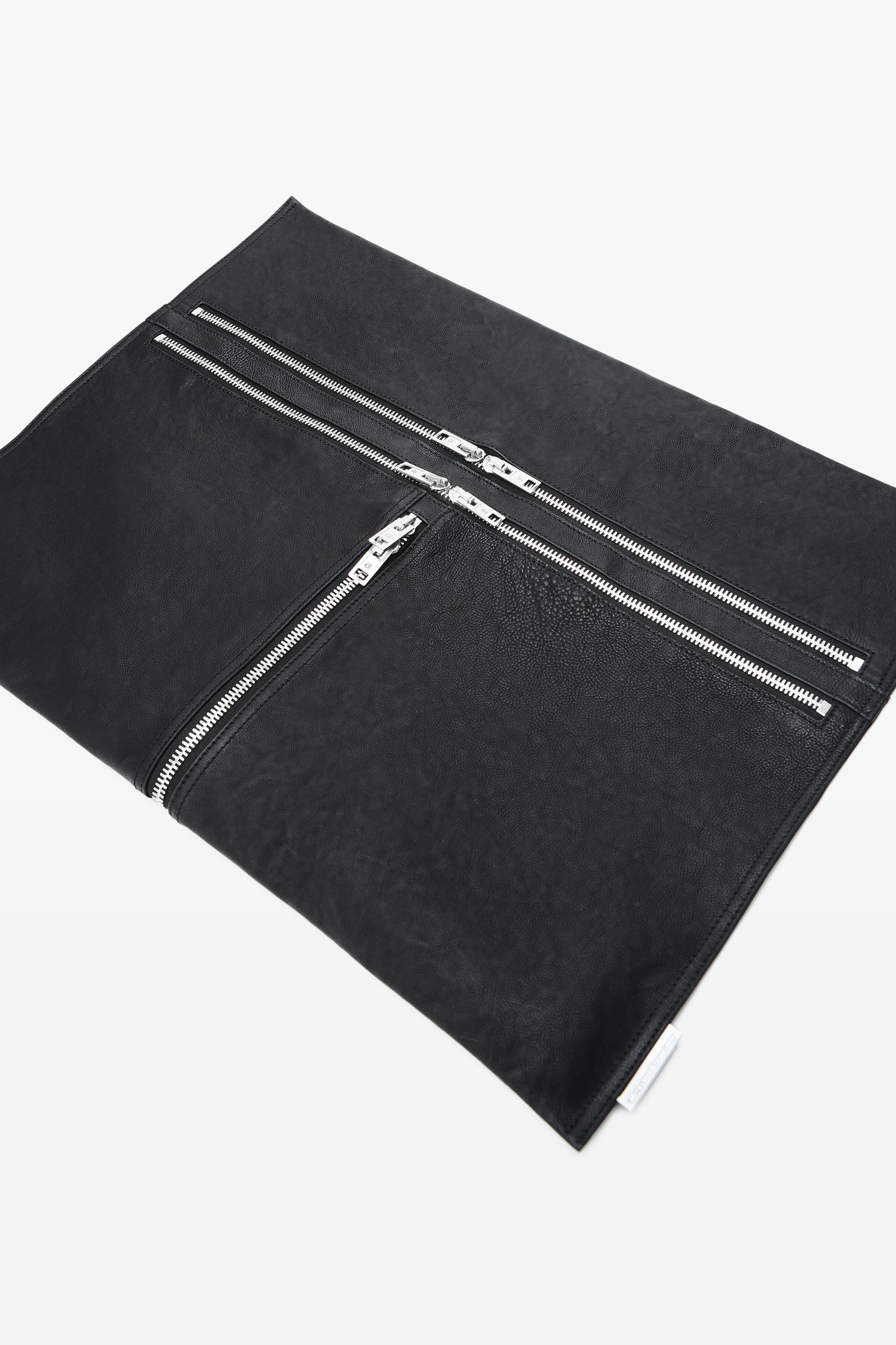 Black Large Calfskin Geo Bag Product Image