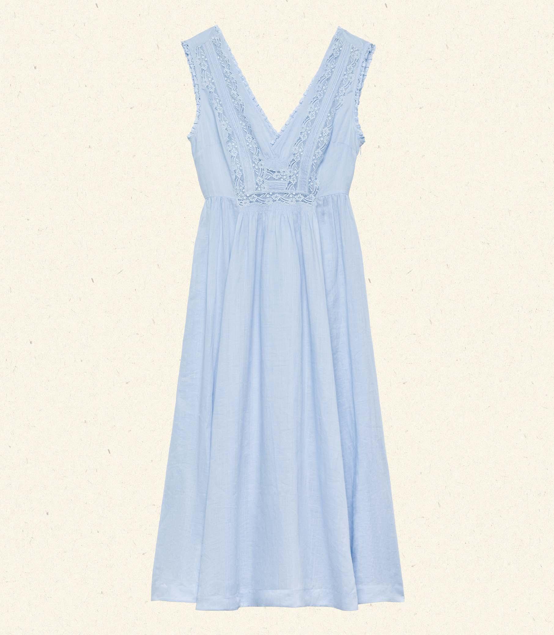 VICTORIA DRESS -- ICY BLUE Product Image