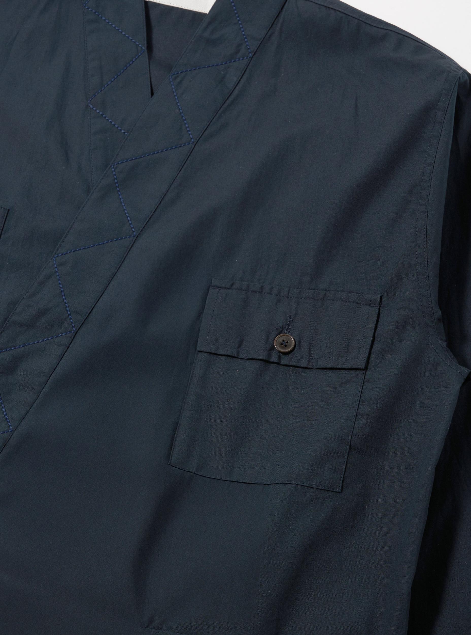 Universal Works Osaka Work Jacket in Navy Broadcloth Product Image