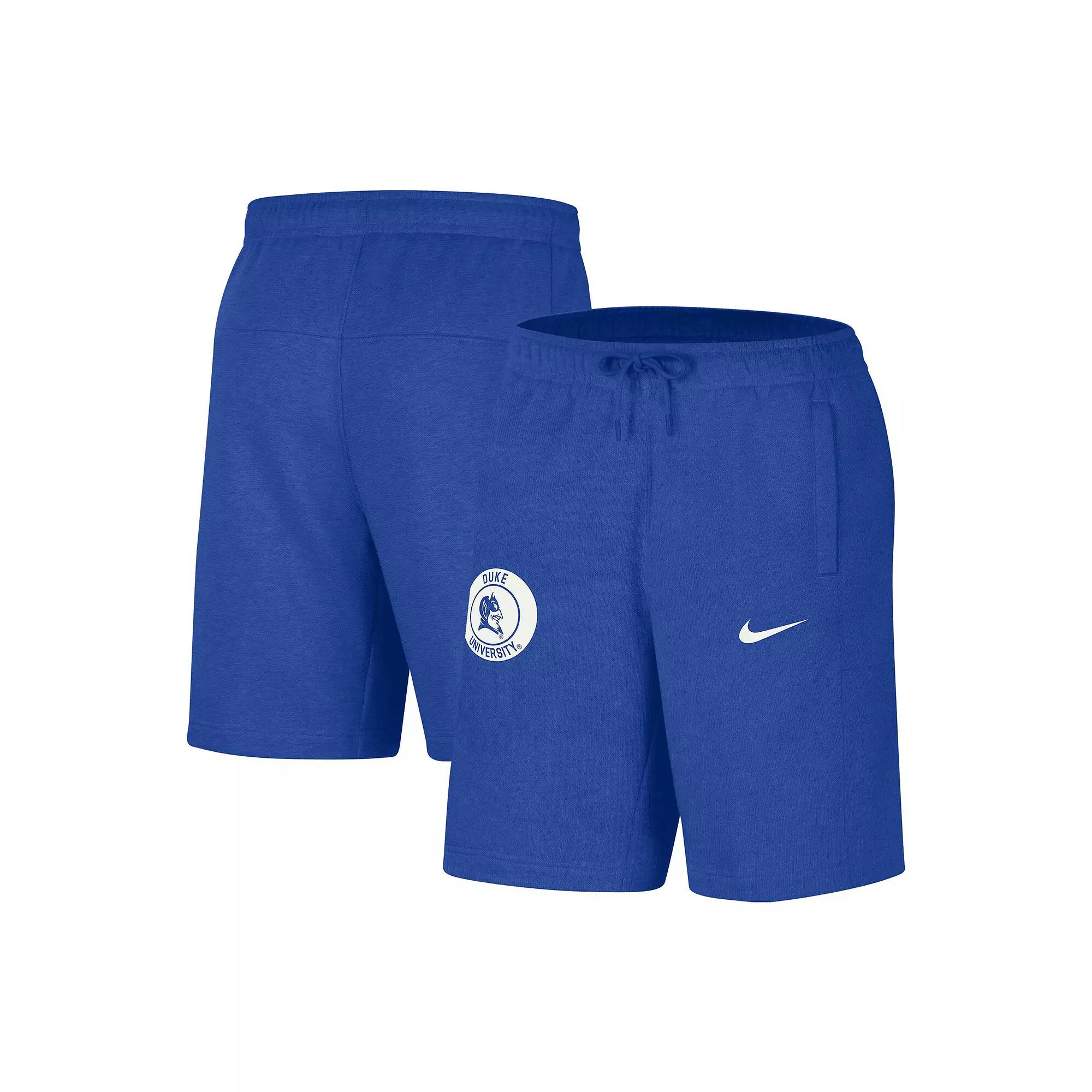 Men's Nike Royal Duke Blue Devils Logo Shorts,  Product Image