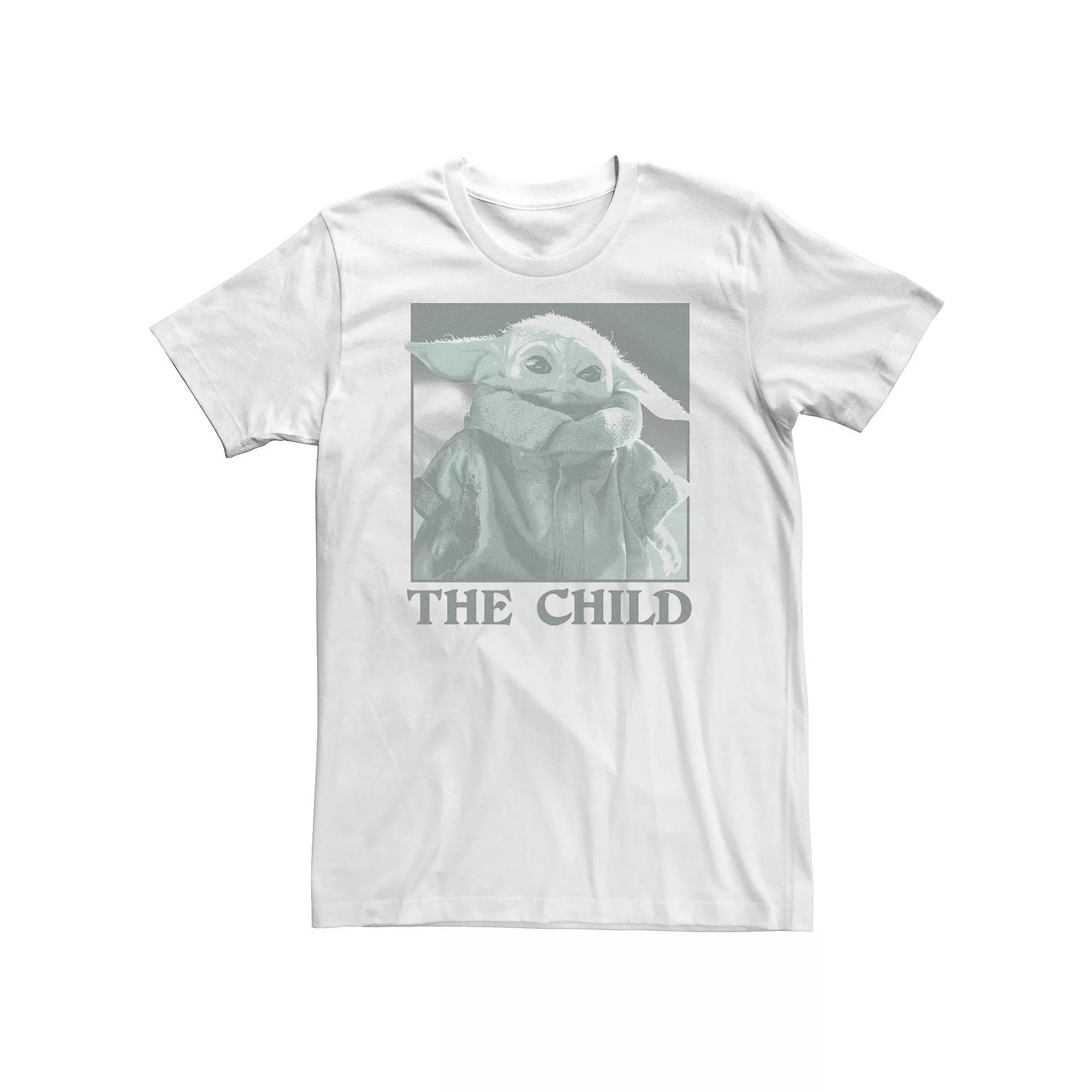 Big & Tall Star Wars The Child Monochrome Tee, Men's,  Product Image
