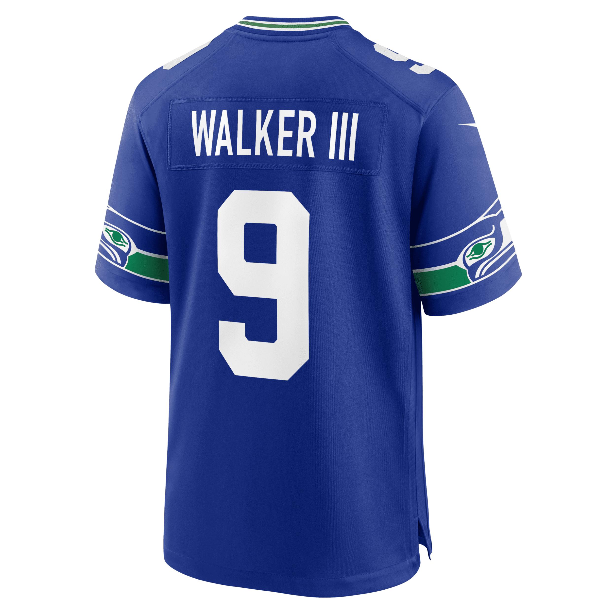 Kenneth Walker III Seattle Seahawks Nike Mens NFL Game Football Jersey | 67NM03LD78F-5Z0 Product Image
