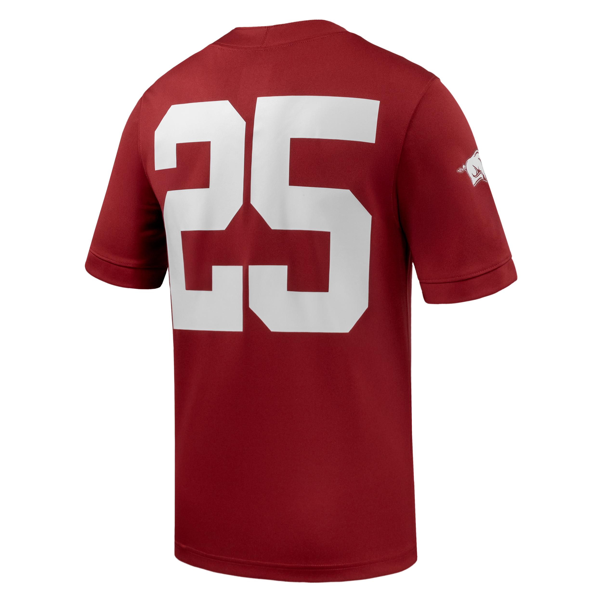 Arkansas Nike Mens College Football Replica Jersey | P31811A371-CRM Product Image