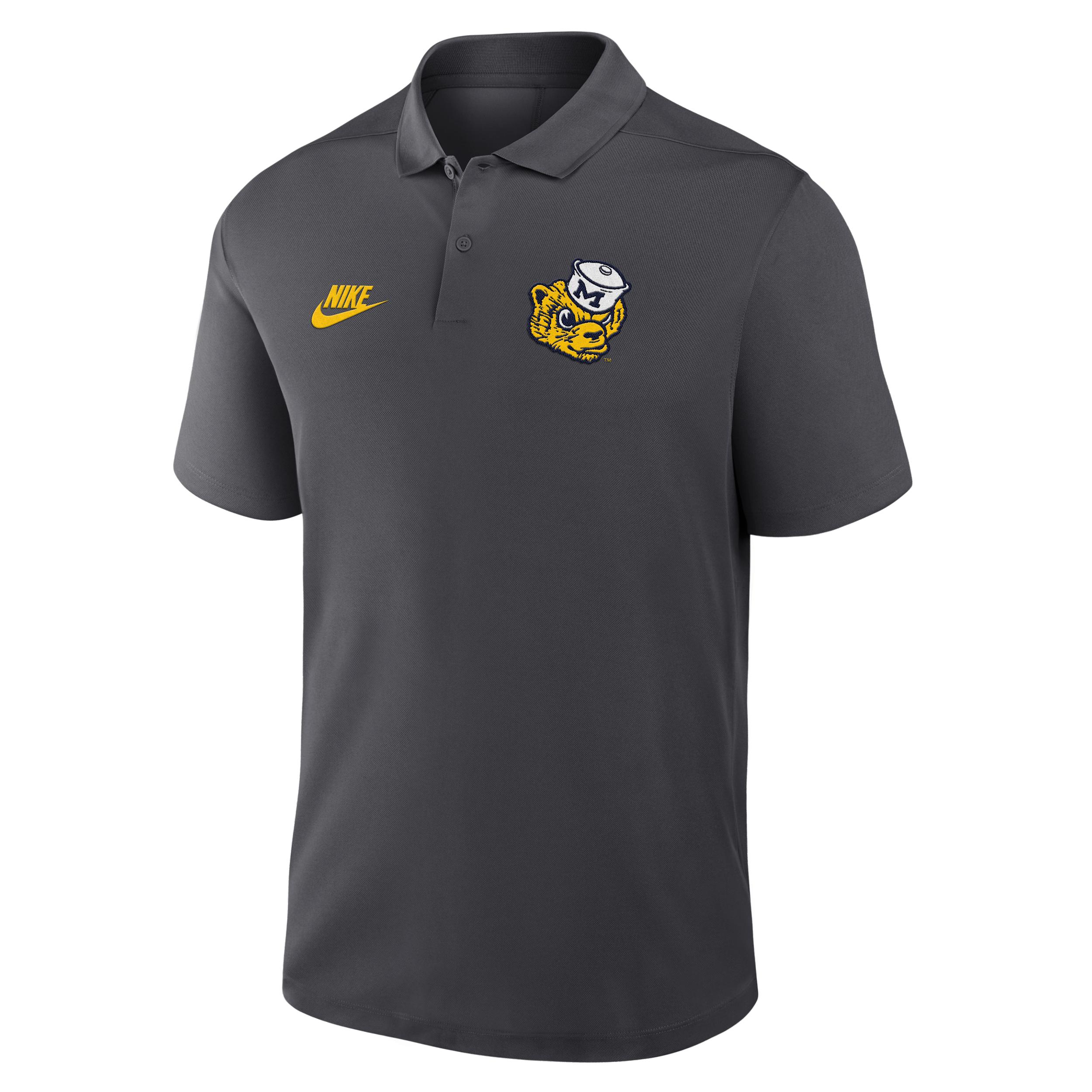 Georgia Primetime Victory Primary Logo Nike Mens Dri-FIT College Polo | 035800ANGB-KJH Product Image