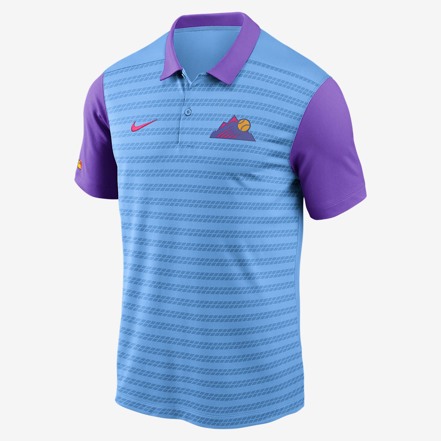 Colorado Rockies Authentic Collection City Connect Victory Nike Men's Dri-FIT MLB Polo Product Image