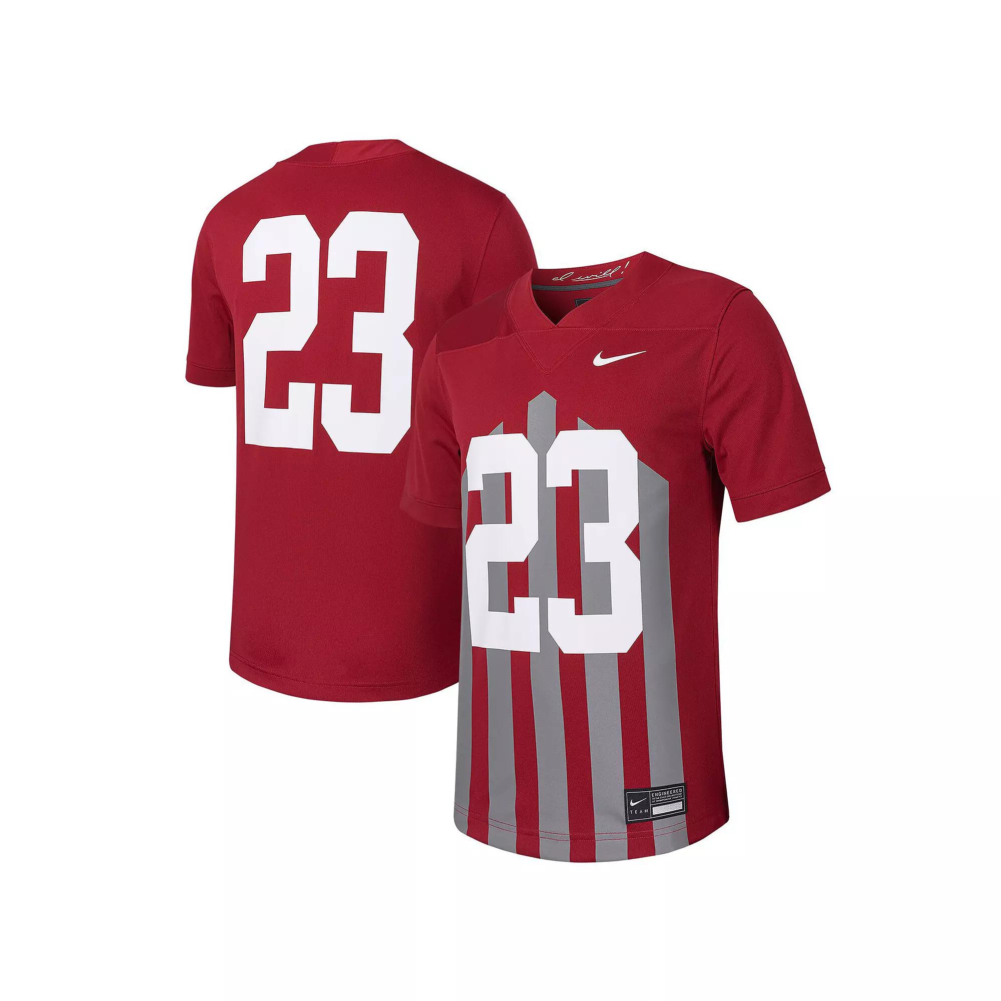 Men's Nike #23 Cardinal Iowa State Cyclones Untouchable Football Replica Jersey,  Product Image