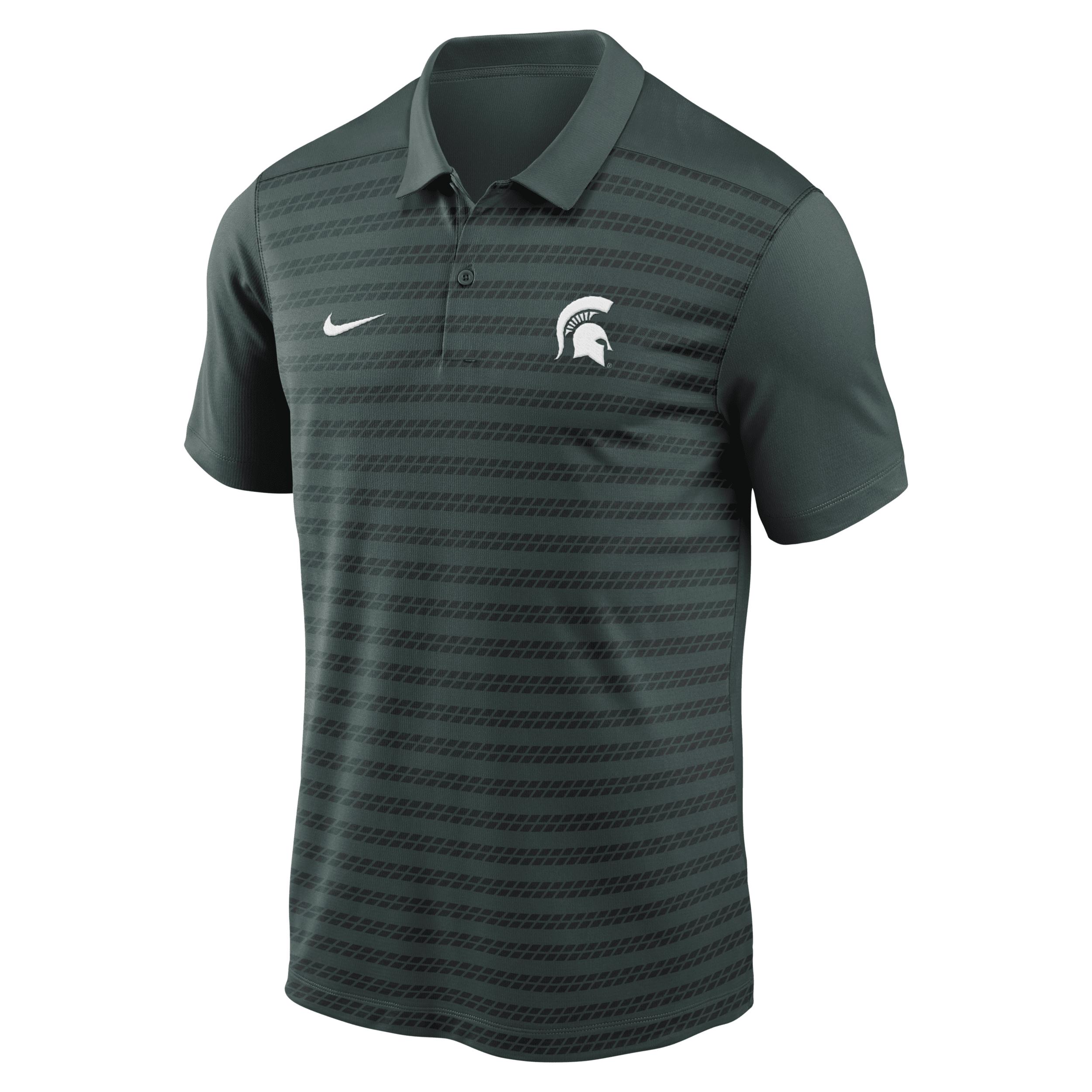 Michigan State Spartans Sideline Victory Nike Mens Dri-FIT College Polo | CLU24PO02EX4AE-MSU Product Image