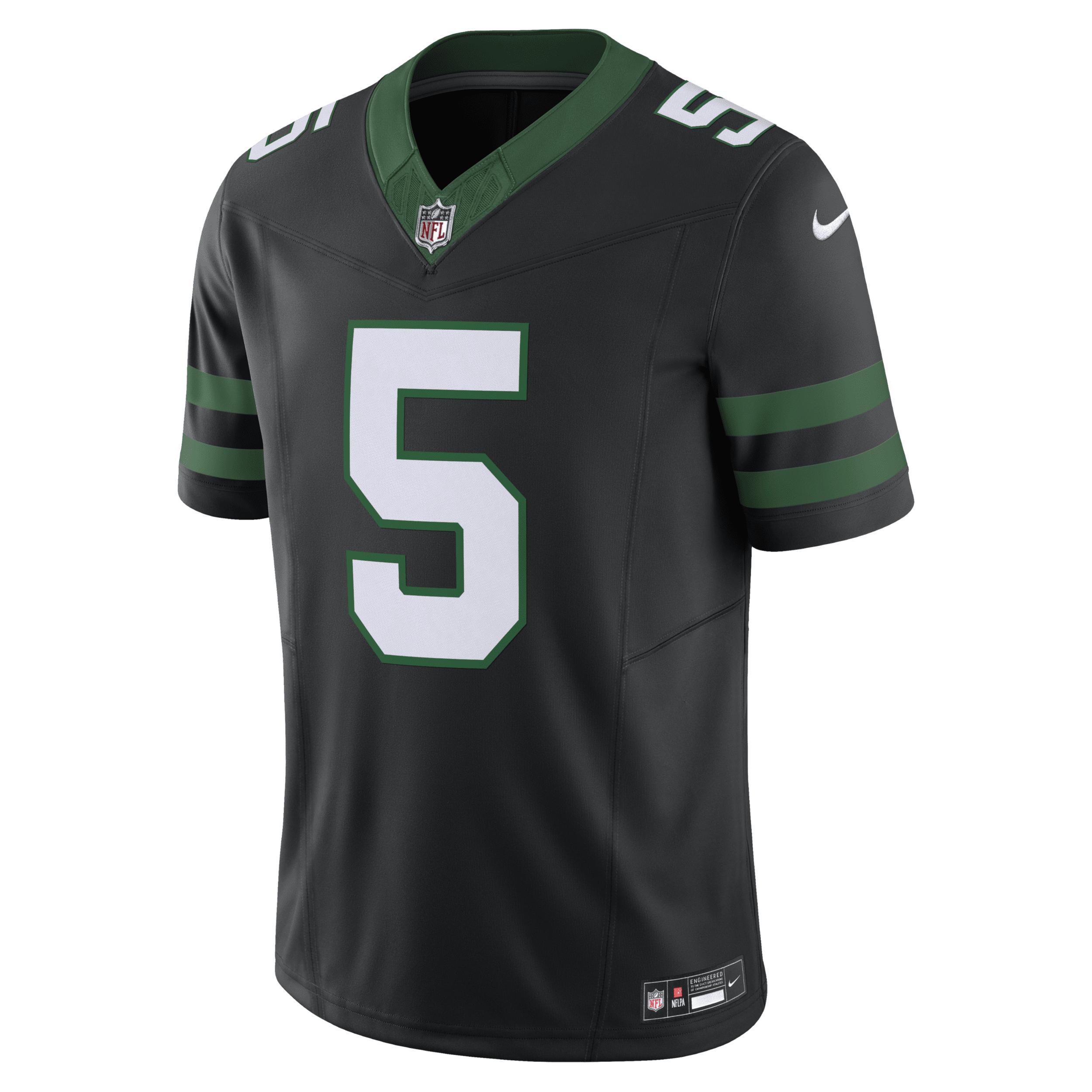 Garrett Wilson New York Jets Nike Mens Dri-FIT NFL Limited Football Jersey | 31NM09WK72F-E87 Product Image