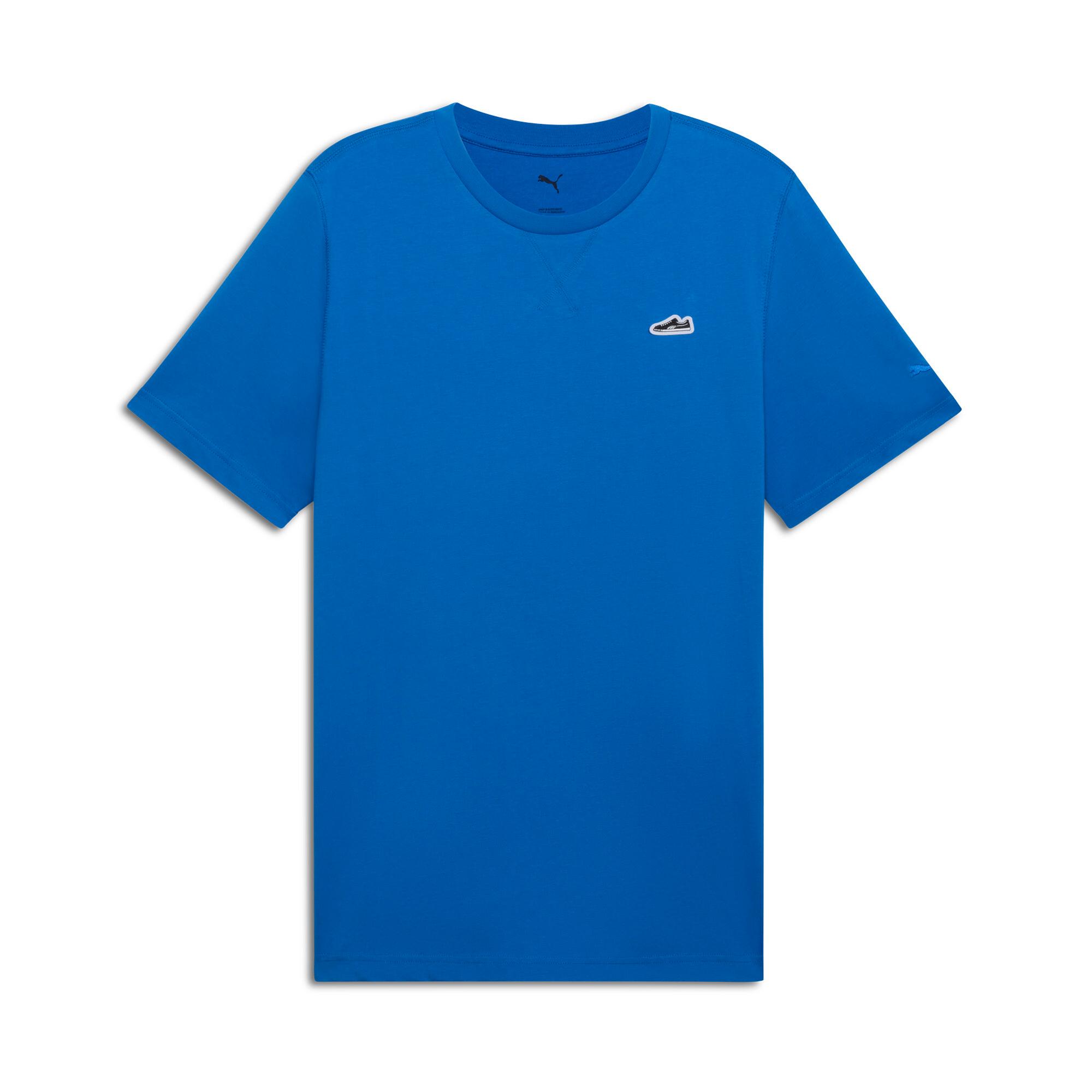 PUMA Wardrobe Essentials Suede Men's T-Shirt Product Image