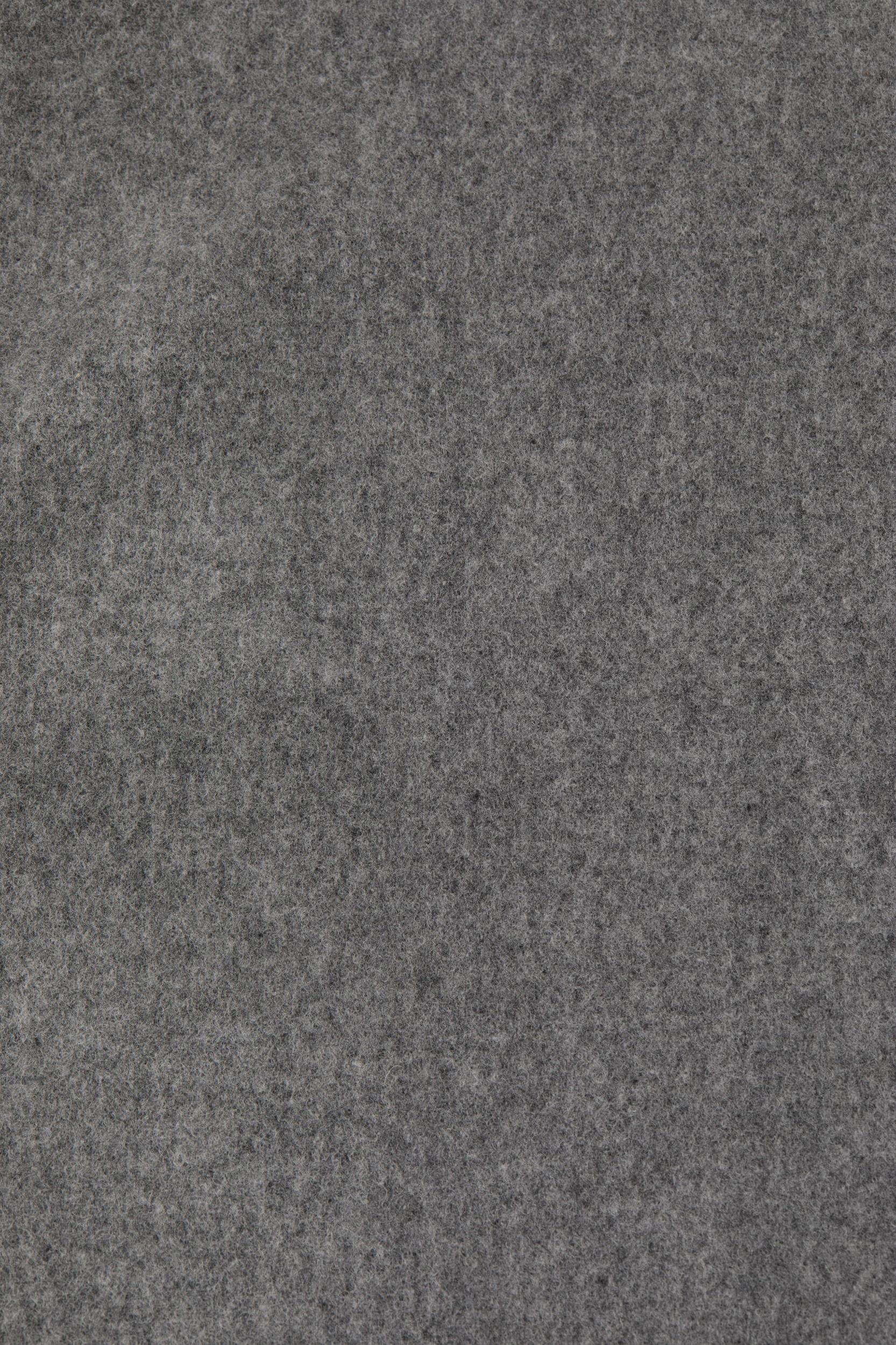 Fringe wool scarf - oversized Product Image