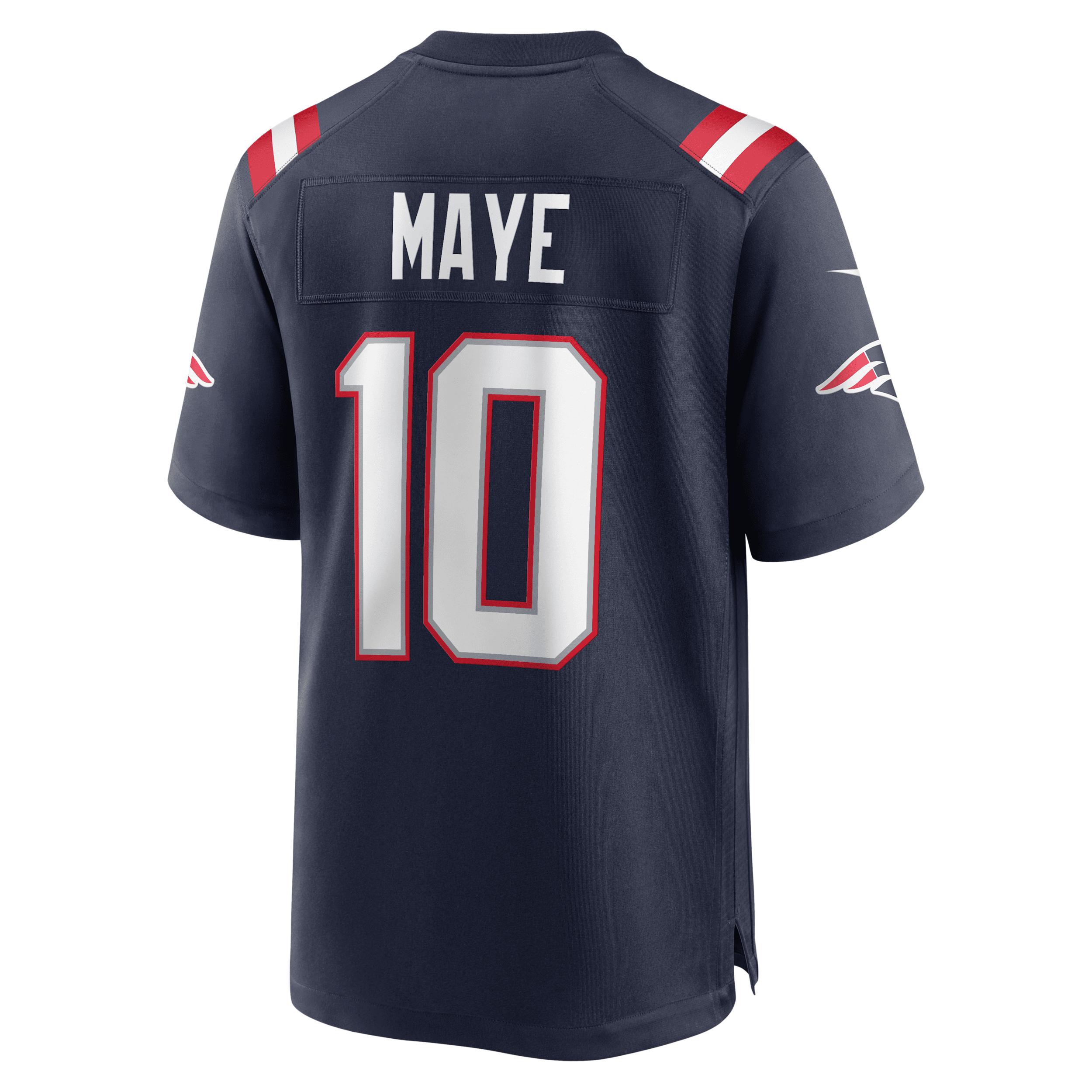 Drake Maye New England Patriots Nike Mens NFL Game Jersey | 67NMNPGH8KF-XZ7 Product Image