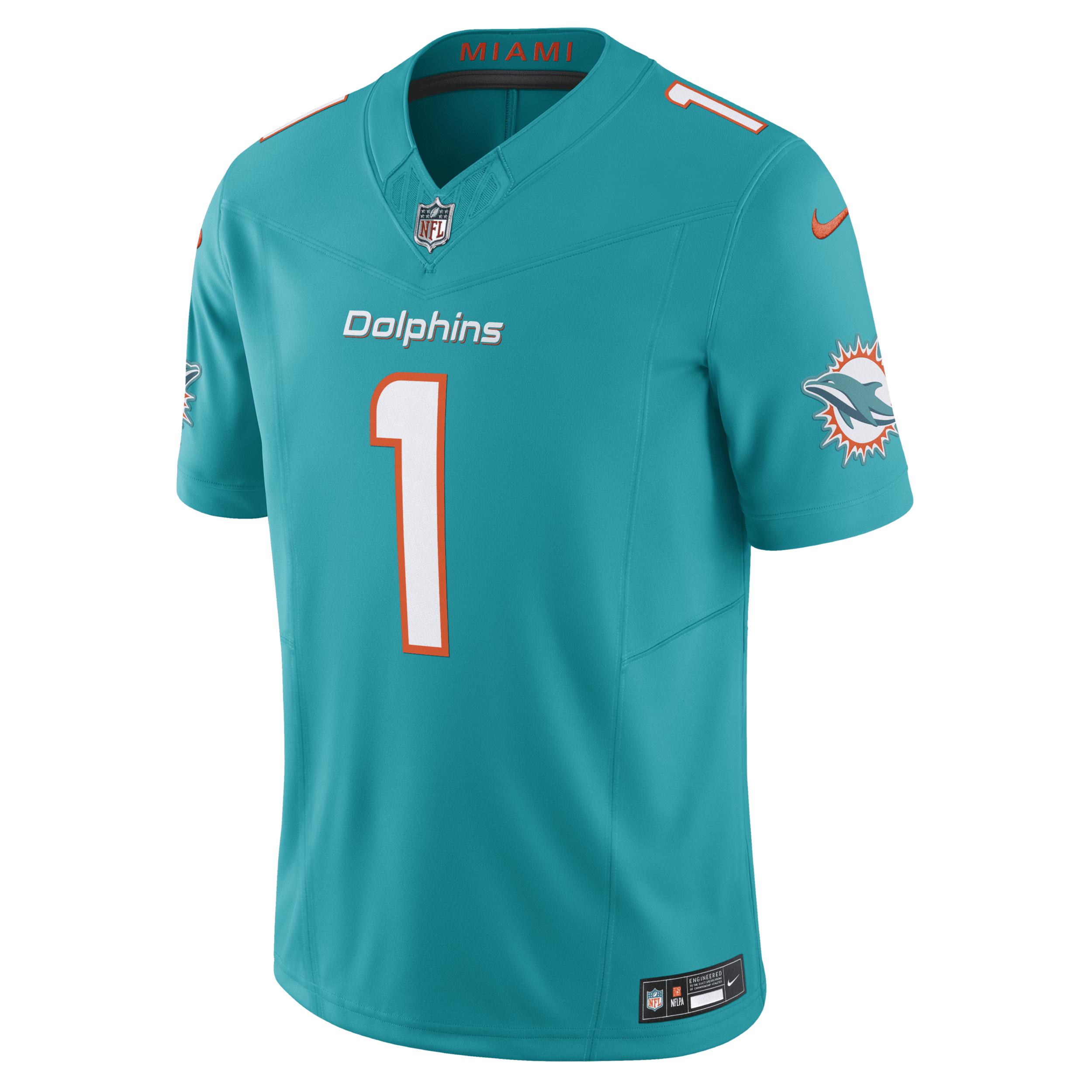Tua Tagovailoa Miami Dolphins Nike Mens Dri-FIT NFL Limited Football Jersey | 31NMMDLH9PF-ZZ0 Product Image