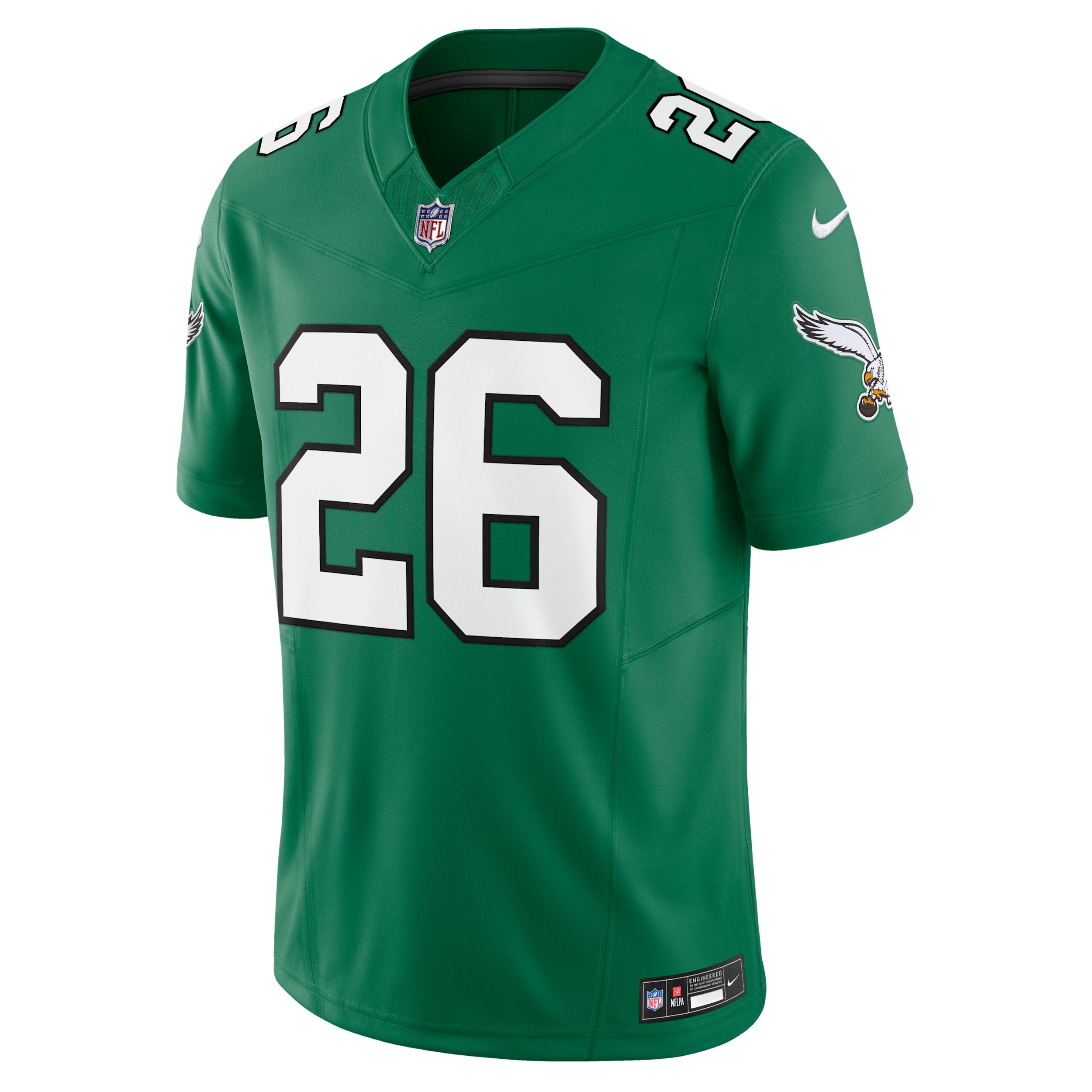 Saquon Barkley Philadelphia Eagles Nike Mens Dri-FIT NFL Limited Jersey | 31NM03T786F-6Y4 Product Image