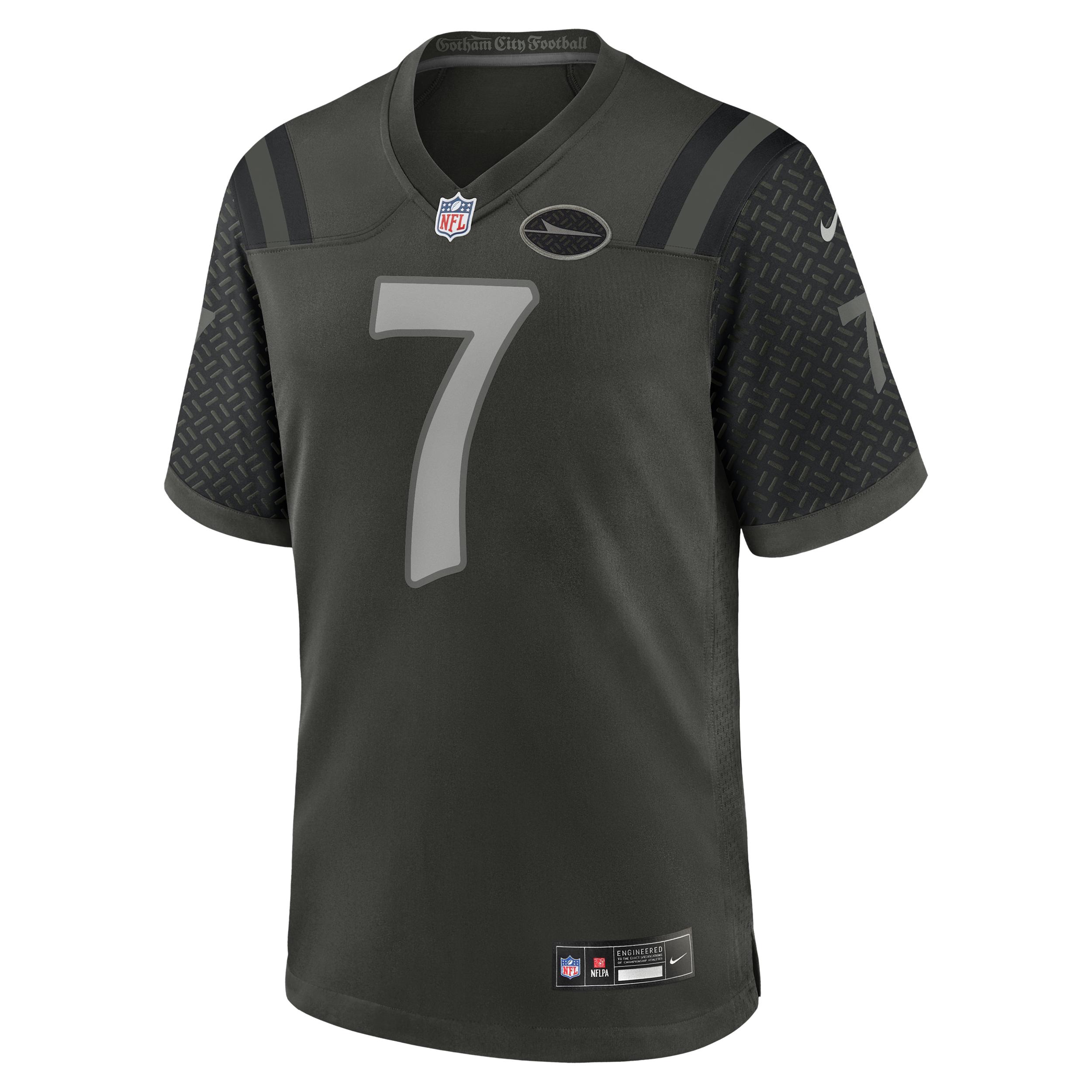 Justin Fields New York Jets Rivalries Collection Mens Nike Mens NFL Game Jersey | 67NM0G6672F-6X3 Product Image