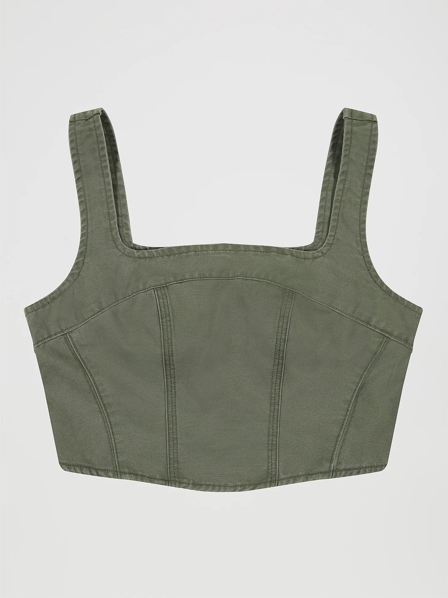 Women's Slim Corset Tank | Women's Tops & Tees | Lee® Product Image