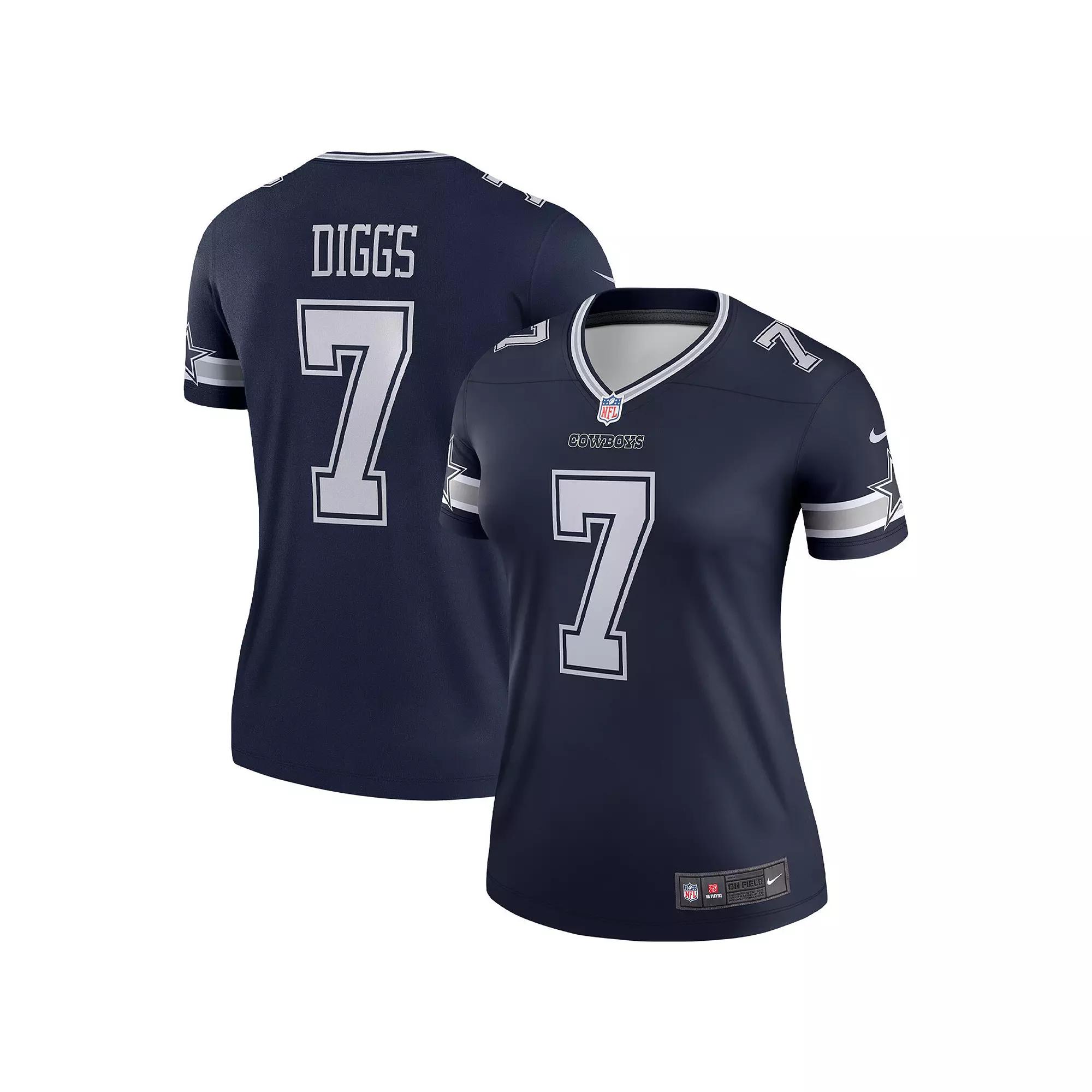 Women's Nike Trevon Diggs Navy Dallas Cowboys Legend Jersey,  Product Image