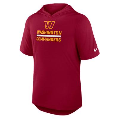 Washington Commanders Nike Mens Dri-FIT NFL Hooded T-Shirt | 03NB67P9E-D0B Product Image