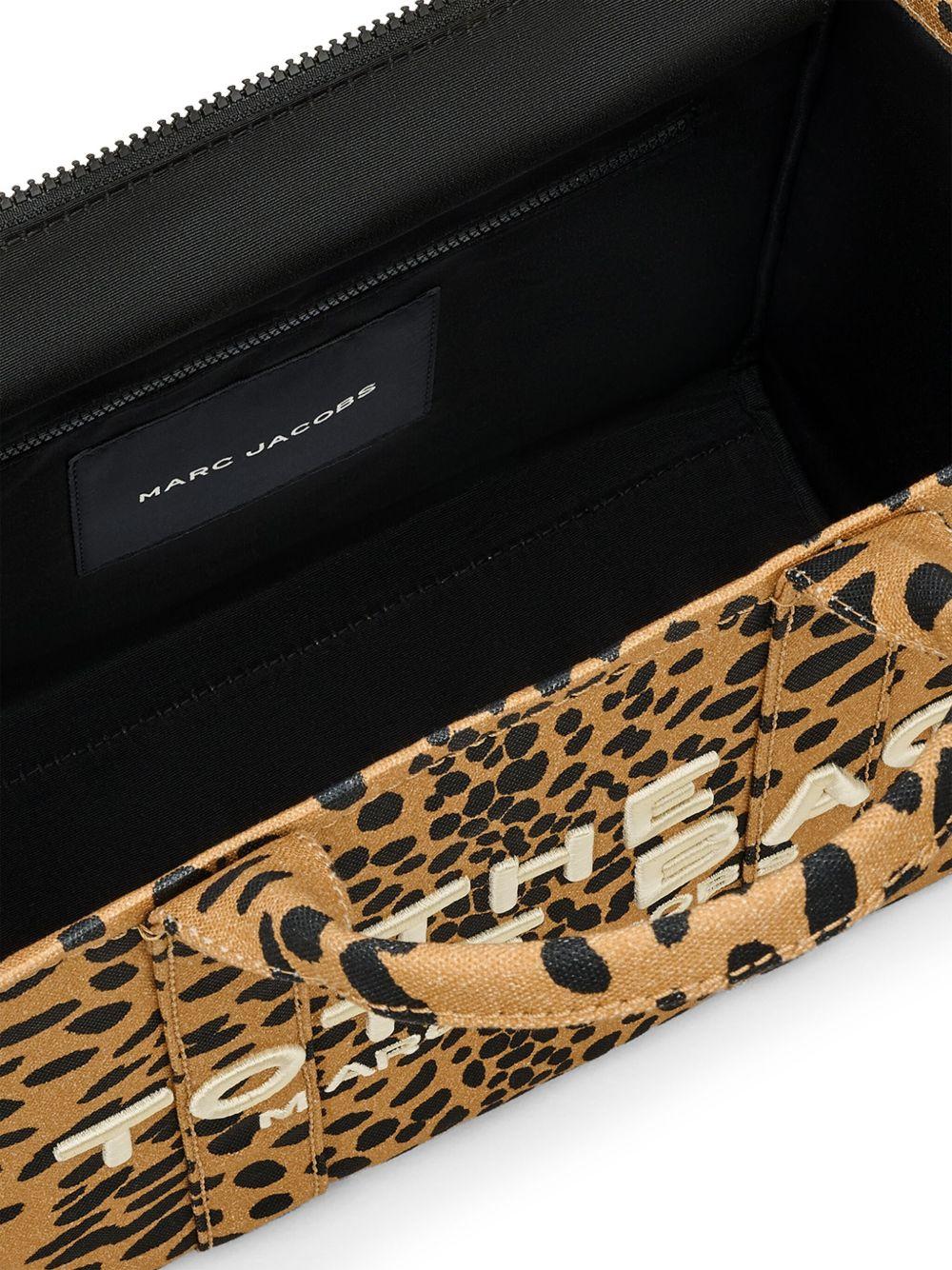 The Medium Cheetah Canvas Tote Bag Product Image