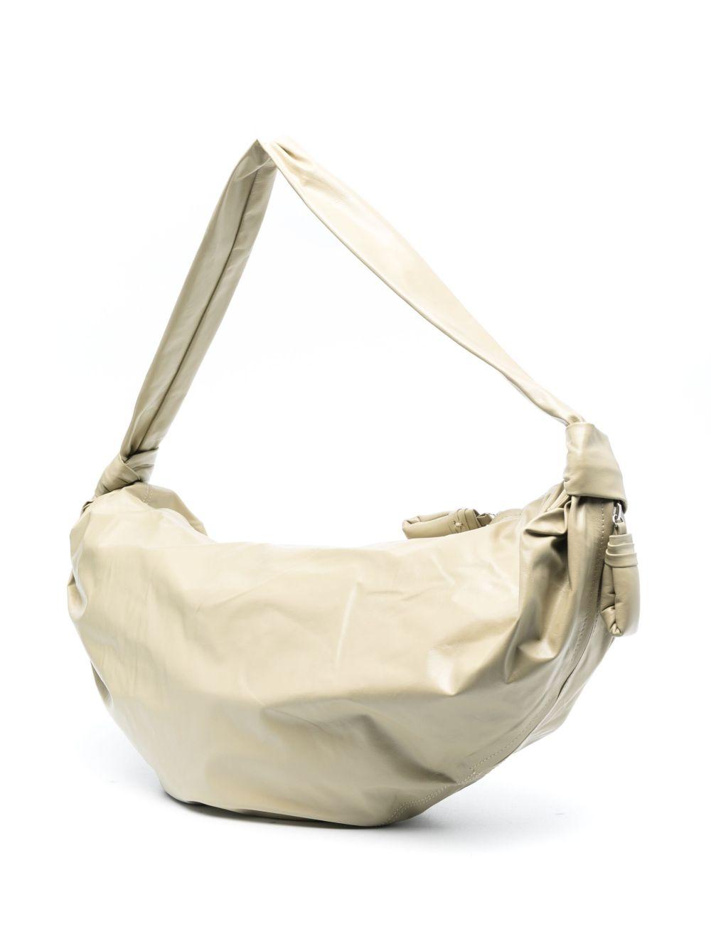 Croissant leather shoulder bag Product Image