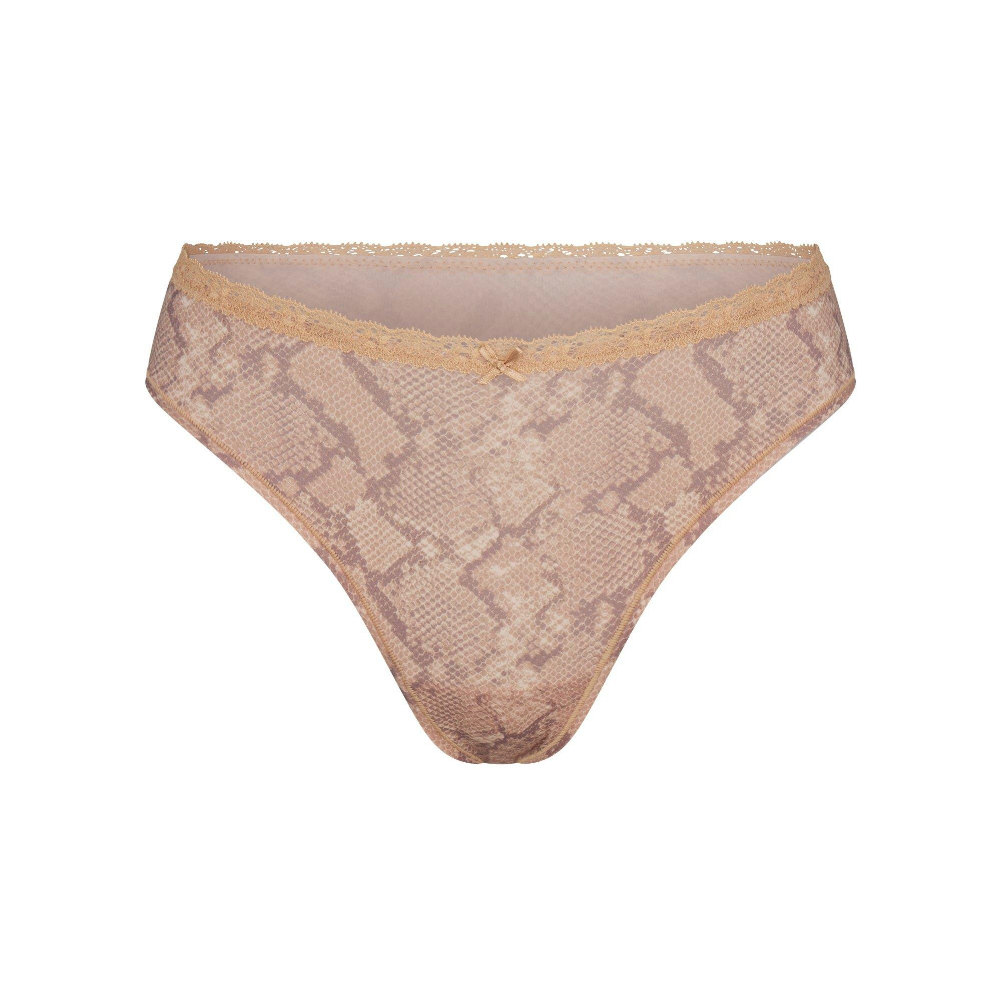FITS EVERYBODY LACE DIPPED THONG 4-PACK | JASPER SNAKE MULTI Product Image