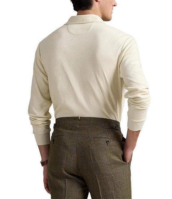 Polo Ralph Lauren Luxury Jersey Long Sleeve Polo Shirt Product Image
