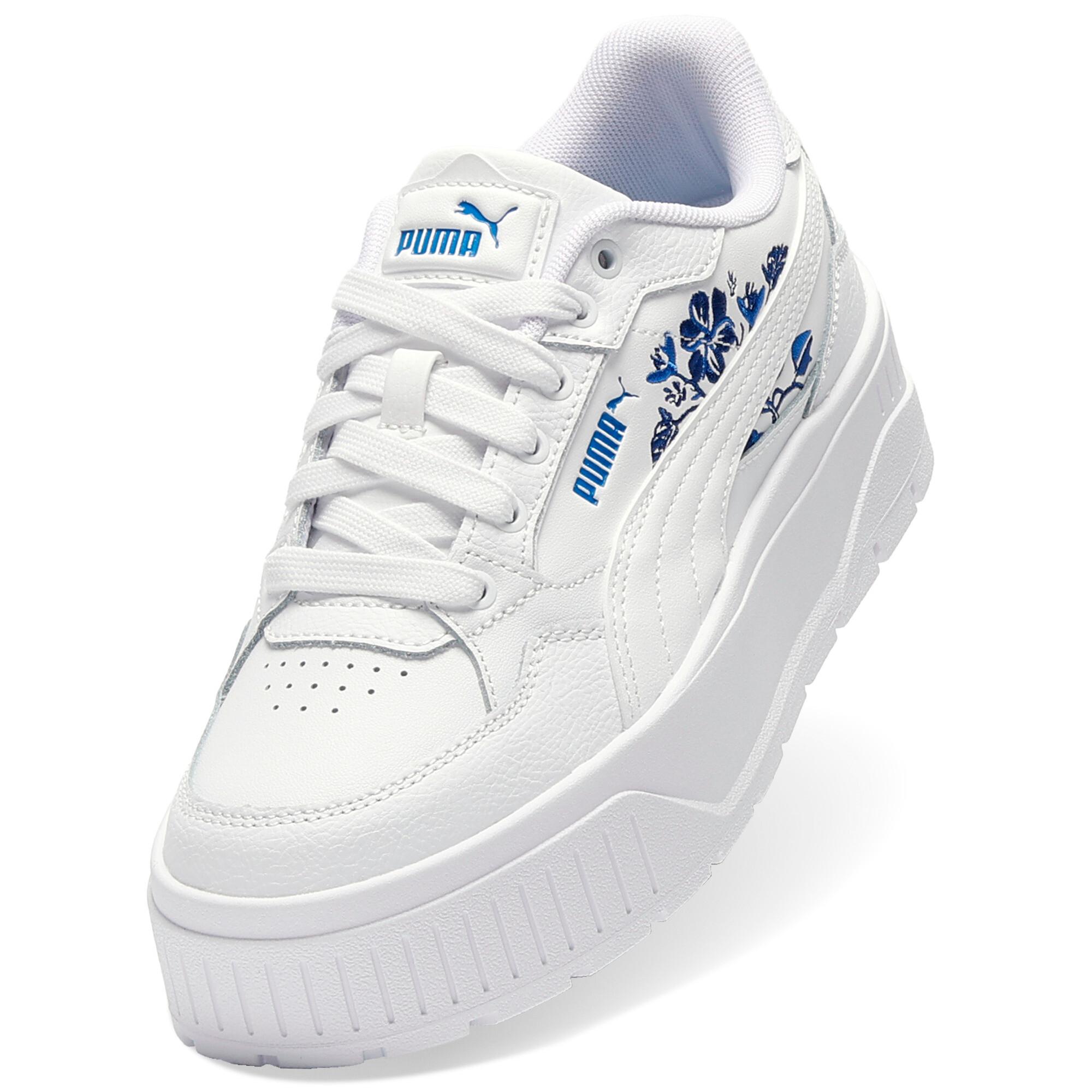 PUMA Karmen II Idol Vintage Flower Sneakers Women in Royal Blue Product Image