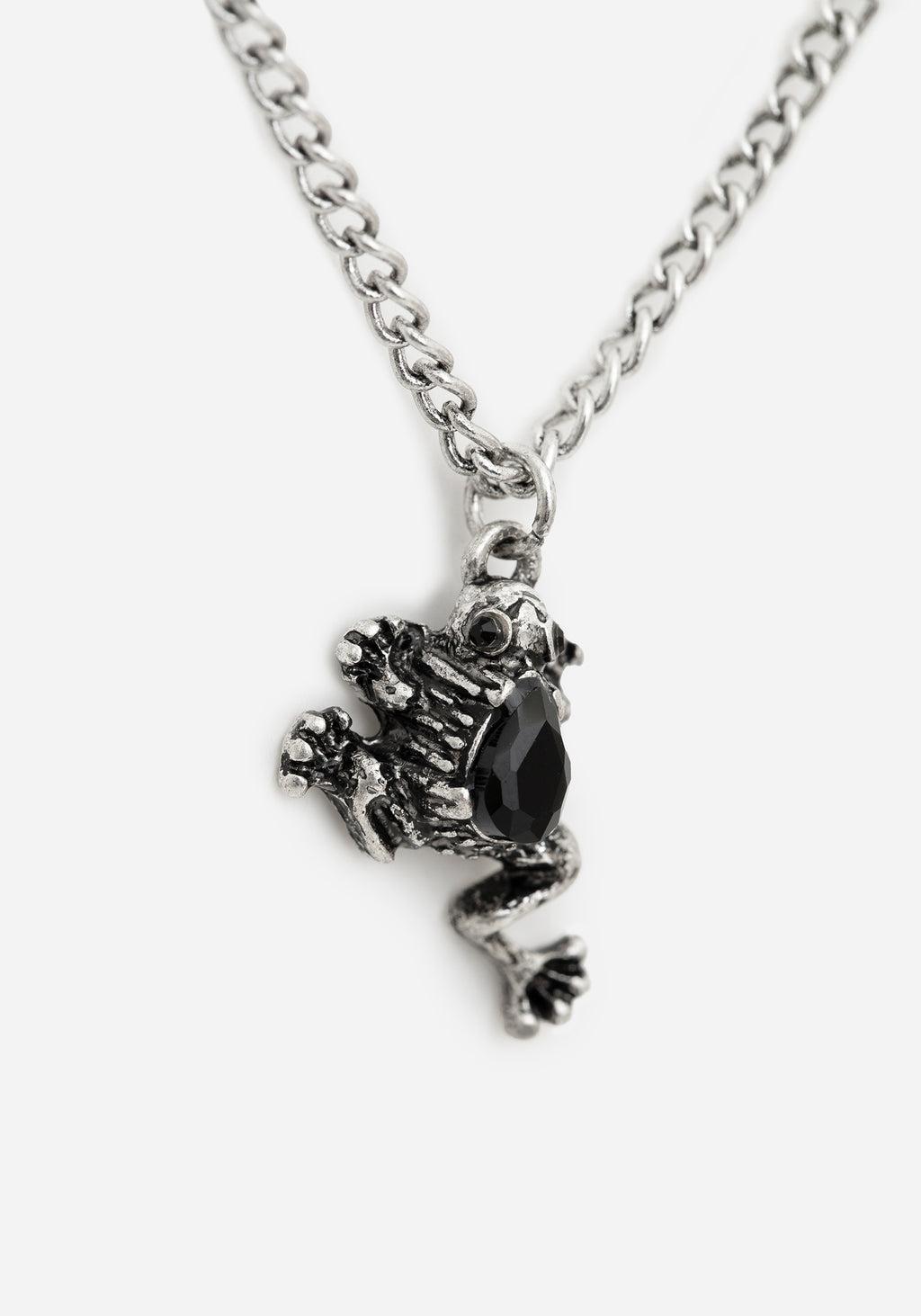 Bheki Frog Pendant Necklace Product Image
