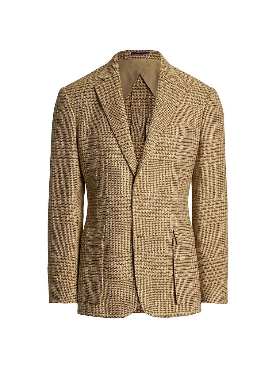 Mens Kent Hand-Tailored Glen Plaid Sportcoat Product Image