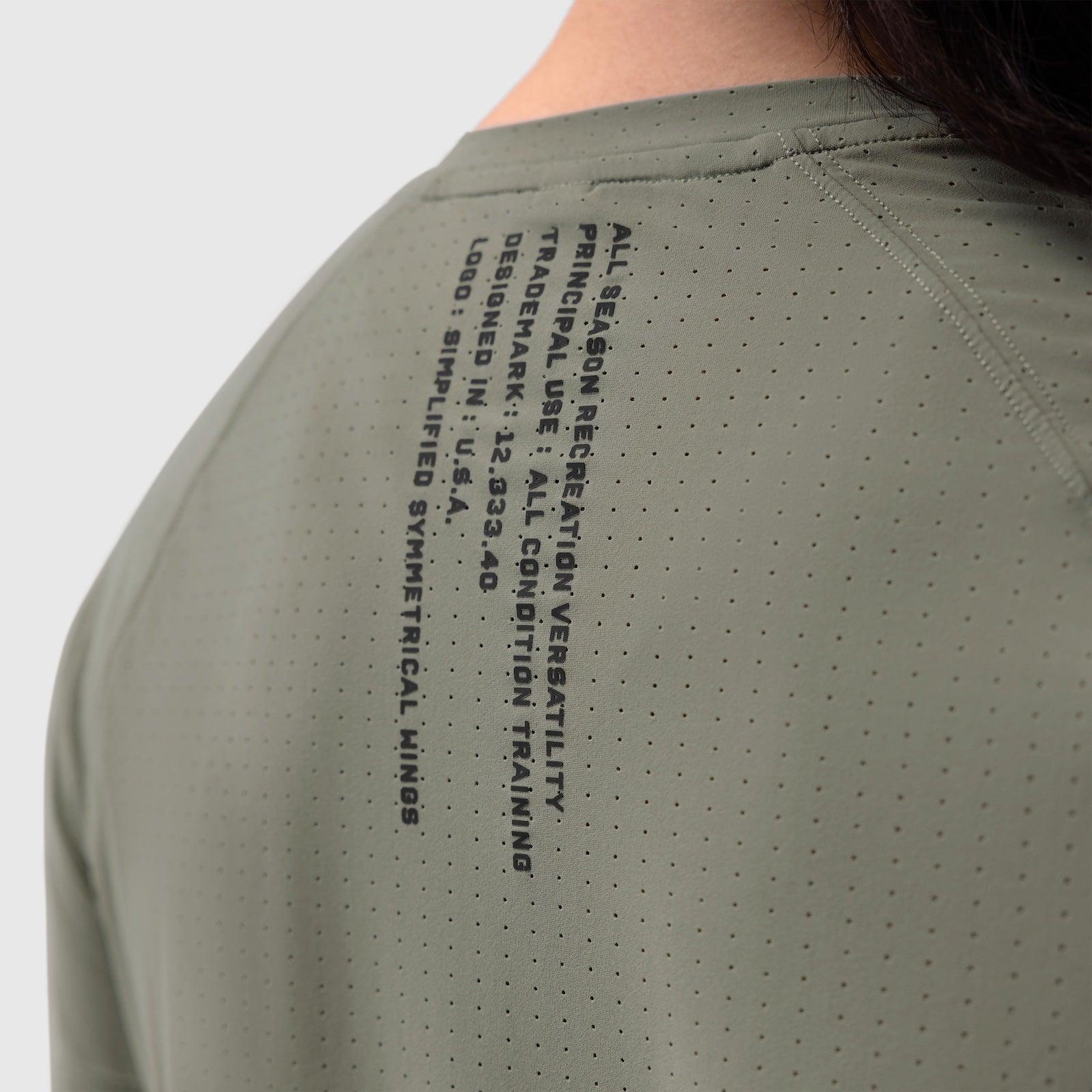 W017. Laser-Vent™ Established Tee - Sage Product Image