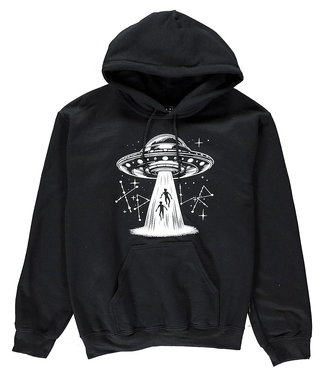 XPLR UFO Black Hoodie Product Image