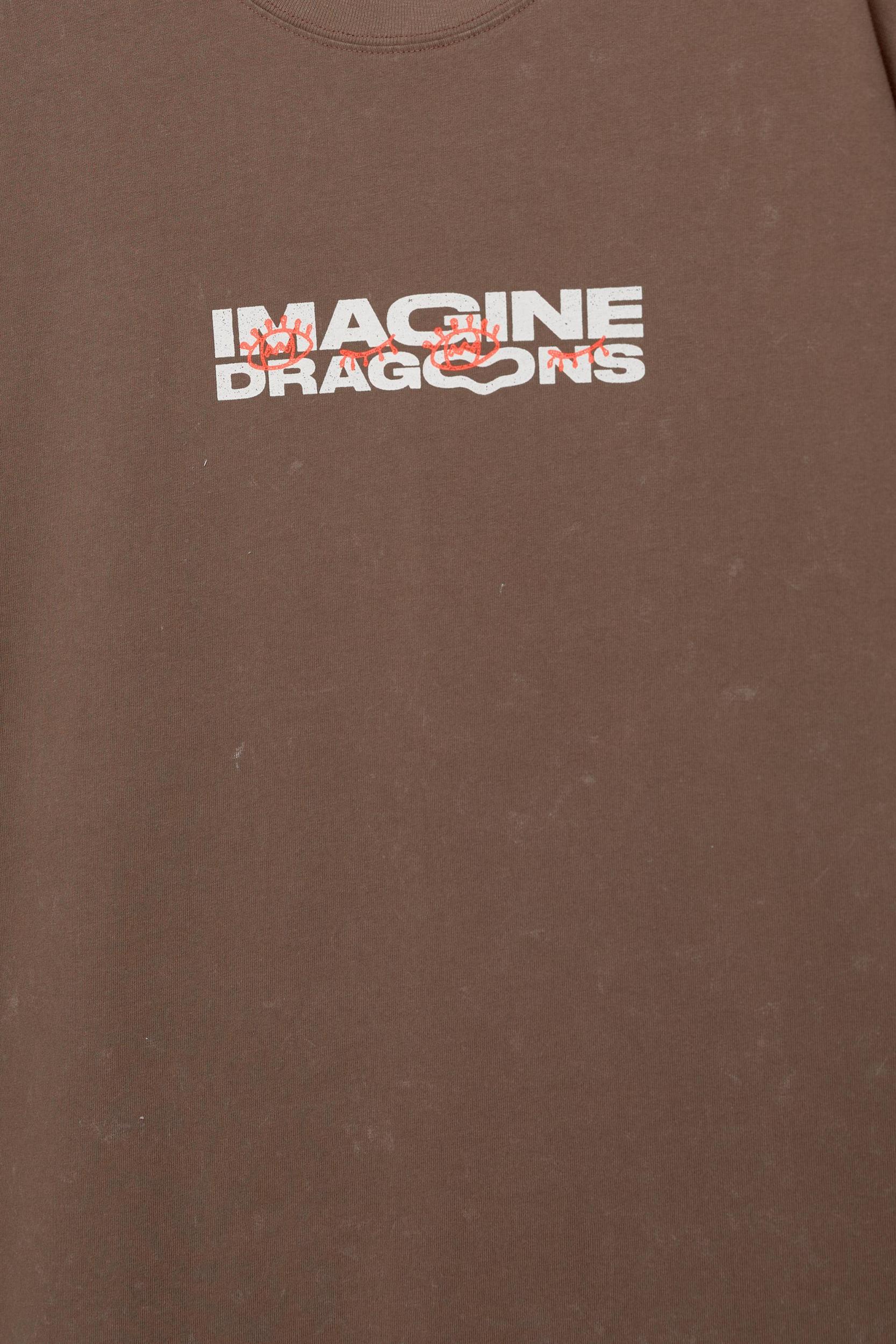 Imagine Dragons brown T-shirt Product Image
