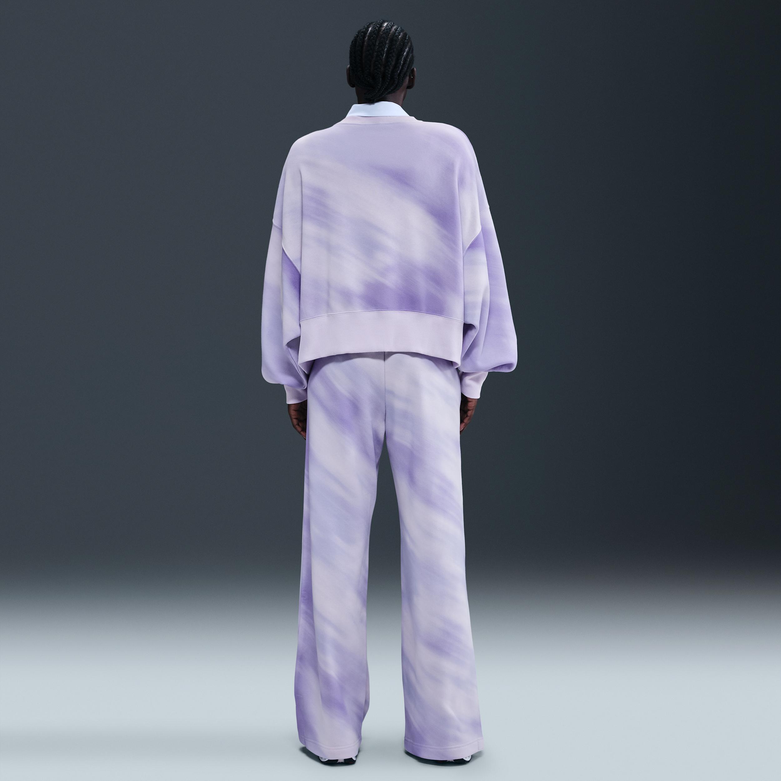 Womens Nike Sportswear Phoenix Fleece High-Waisted Sweatpants | IH7796-516 Product Image