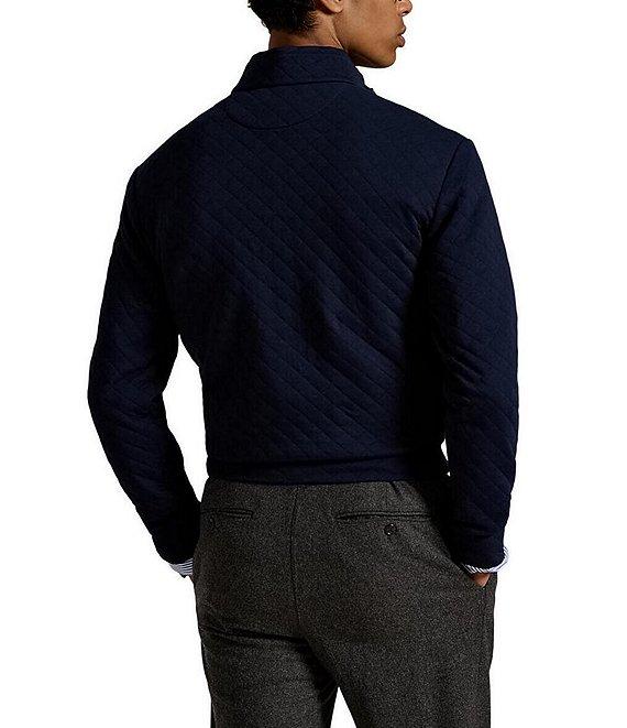 Polo Ralph Lauren Quilted Double-Knit Jersey Pullover Product Image