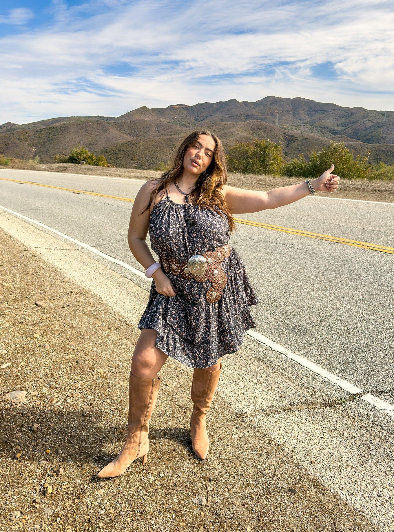 Festi Halter Tassel Dress Product Image