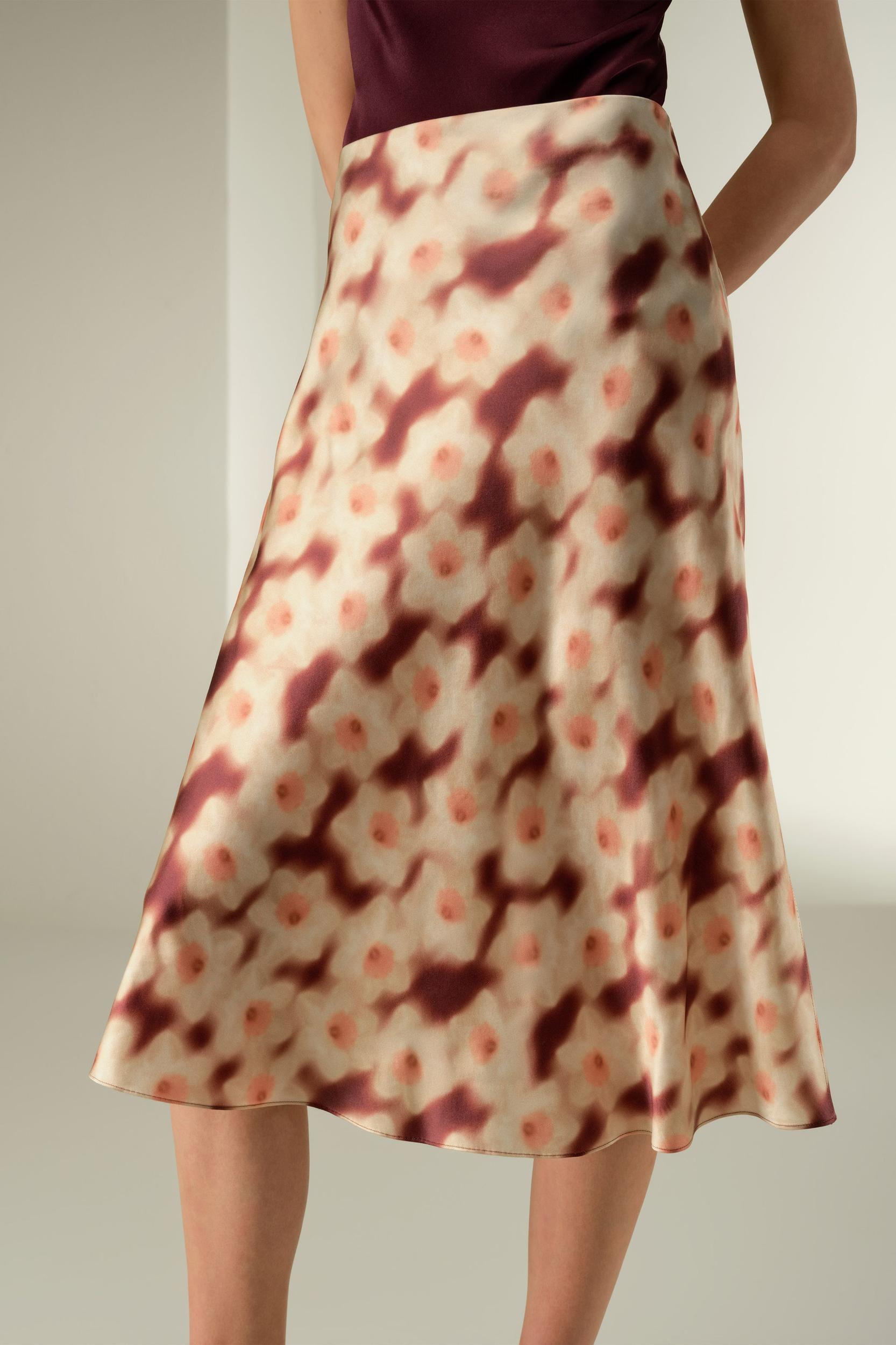 Daffodil Dream Midi Skirt - Made With Liberty Fabric Product Image