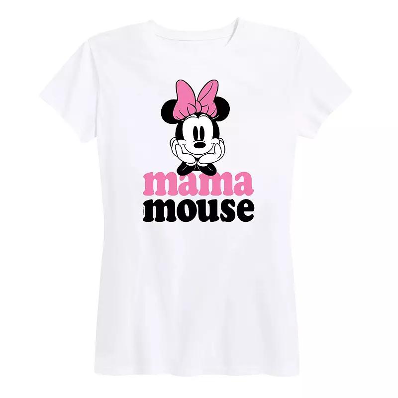 Disney's Minnie Mouse Women's Mama Graphic Tee,  Product Image