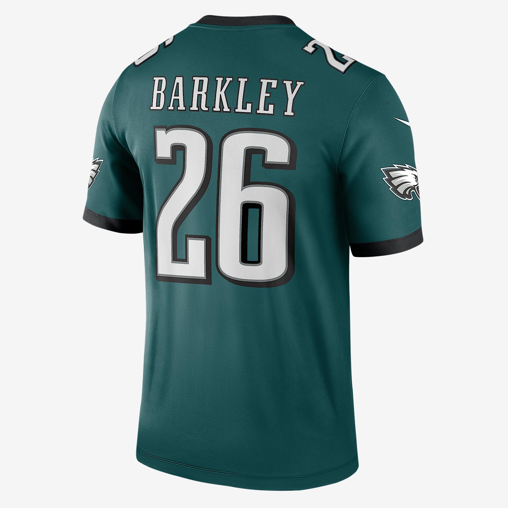 Saquon Barkley Philadelphia Eagles Nike Mens Dri-FIT NFL Legend Jersey | 94NM0AAO86F-YZ2 Product Image