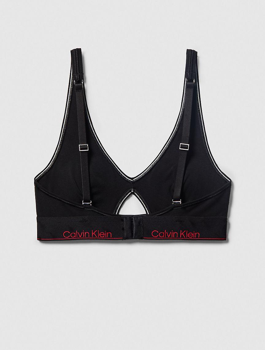 Icon Cotton Modal Lightly Lined Triangle Bralette Product Image