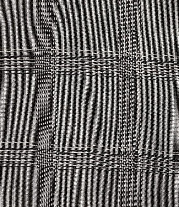 Hart Schaffner Marx New York Modern Fit Flat Front Plaid Patten 2-Piece Suit Product Image