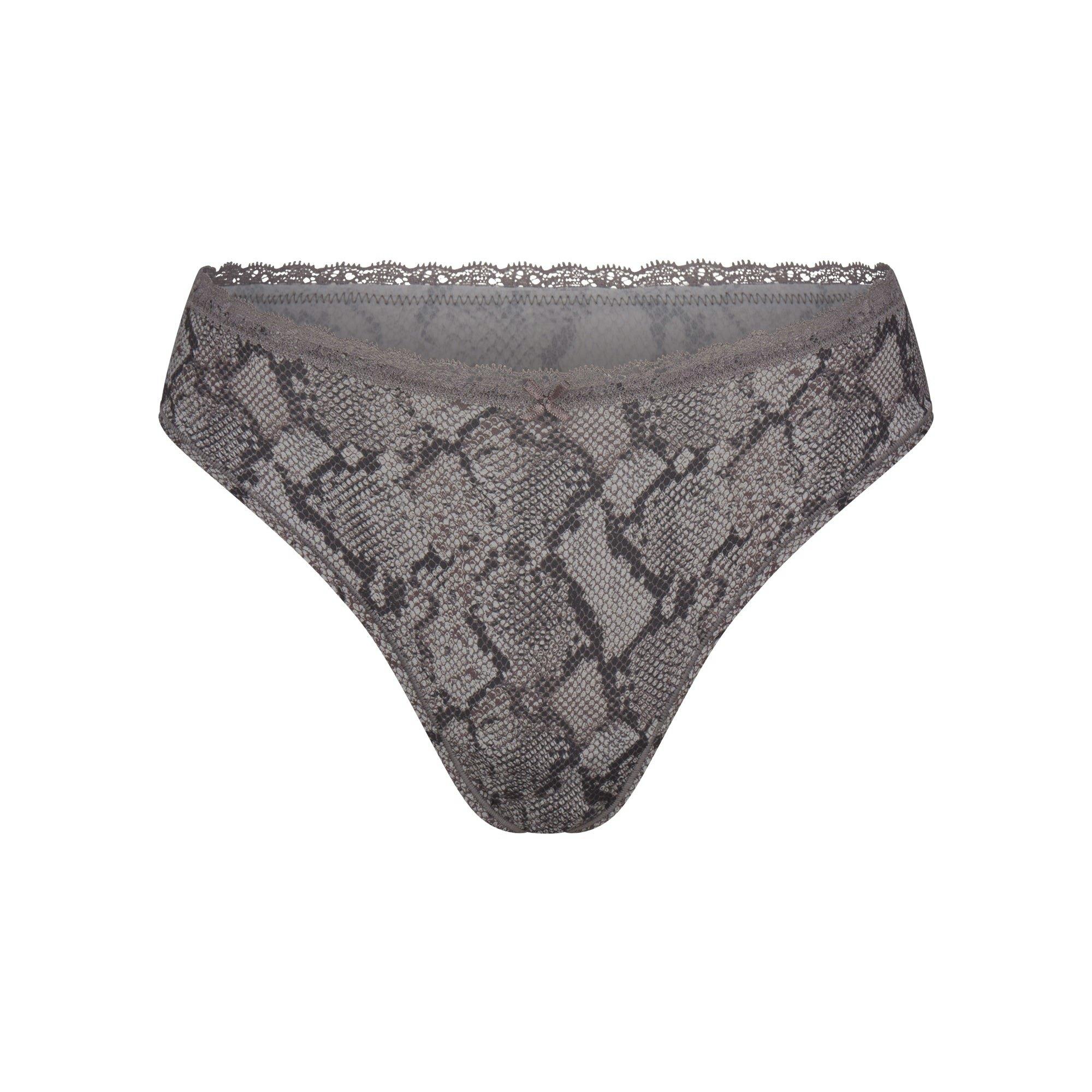FITS EVERYBODY LACE DIPPED THONG 4-PACK | JASPER SNAKE MULTI Product Image