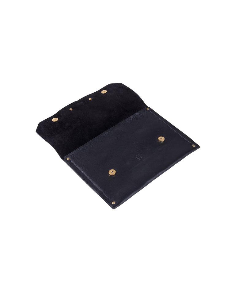 Pietra Clutch - Black Product Image