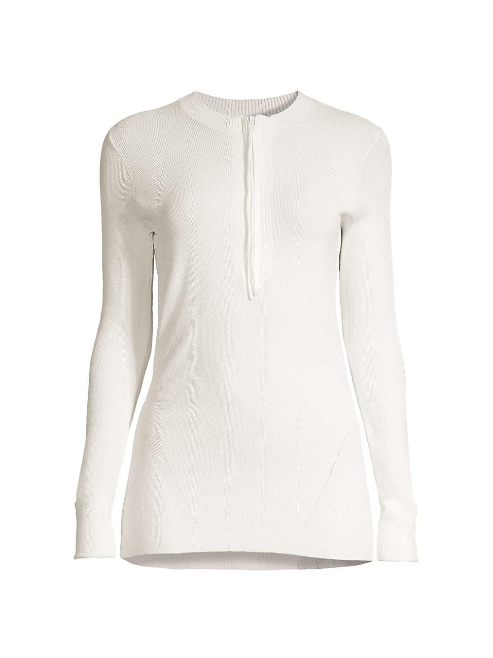 Womens Stiletto Half-Zip Sweater Product Image