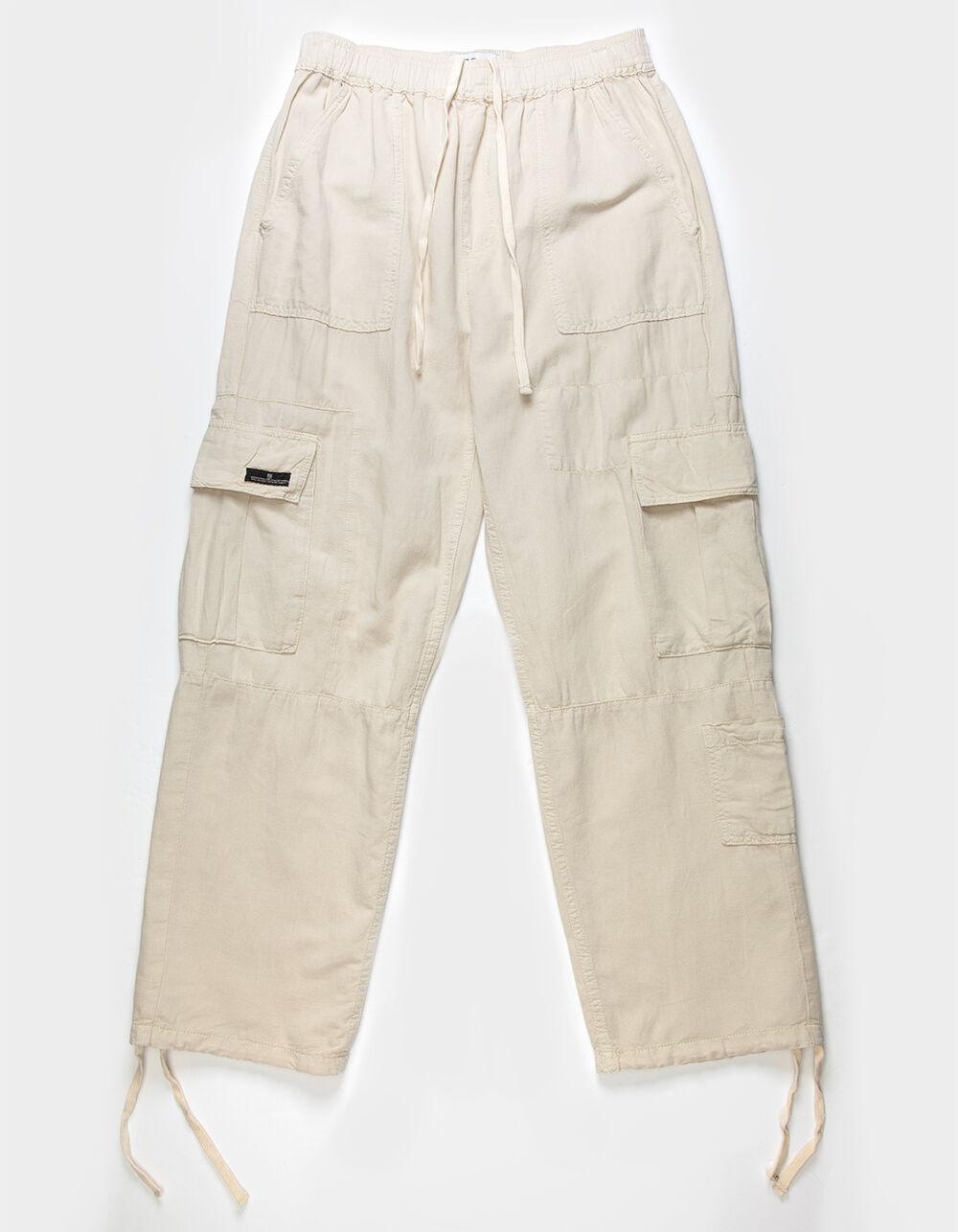 BDG Urban Outfitters Mens Utility Cargo Pants - ECRU Product Image