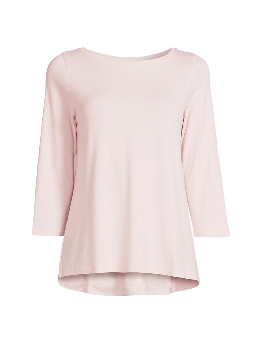 Womens Soft Touch Pleated Back Top Product Image