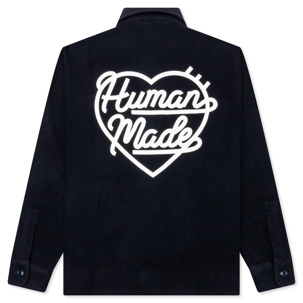 Faux Suede Jacket - Black Male Product Image