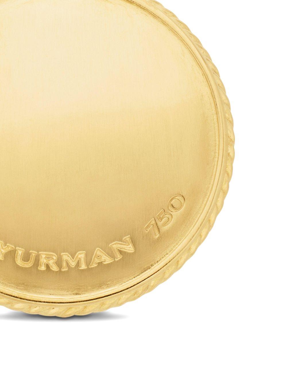 18kt yellow gold Maritime Compass diamond amulet (29.5mm) Product Image