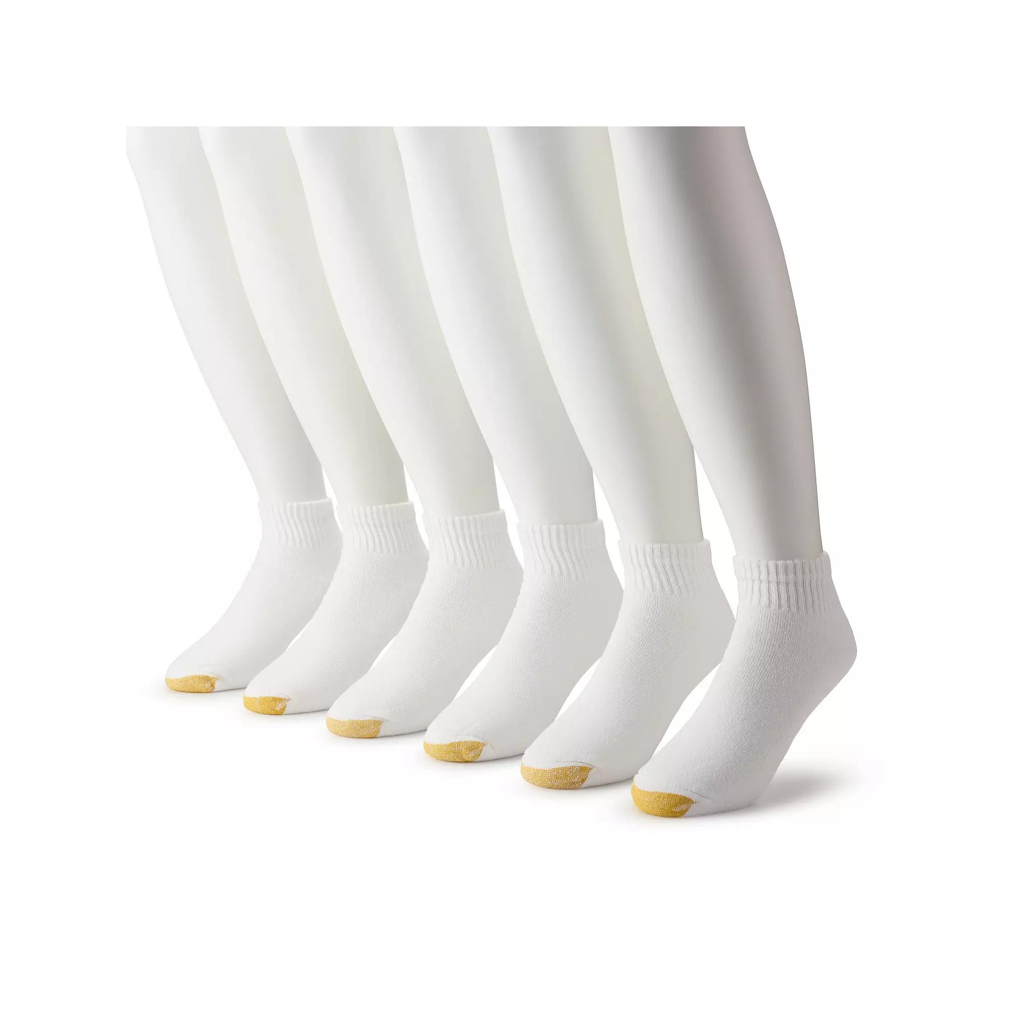 Cotton Cushion Ankle Socks 6-Pack Product Image