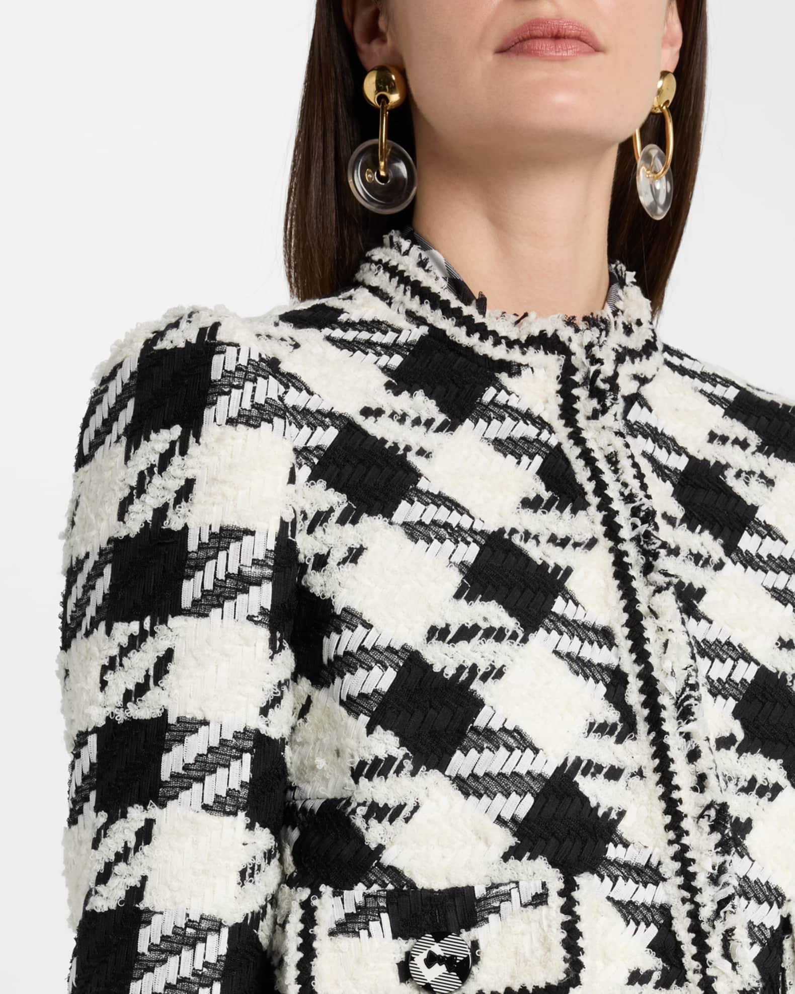 Buffalo Check Tweed Short Jacket Product Image