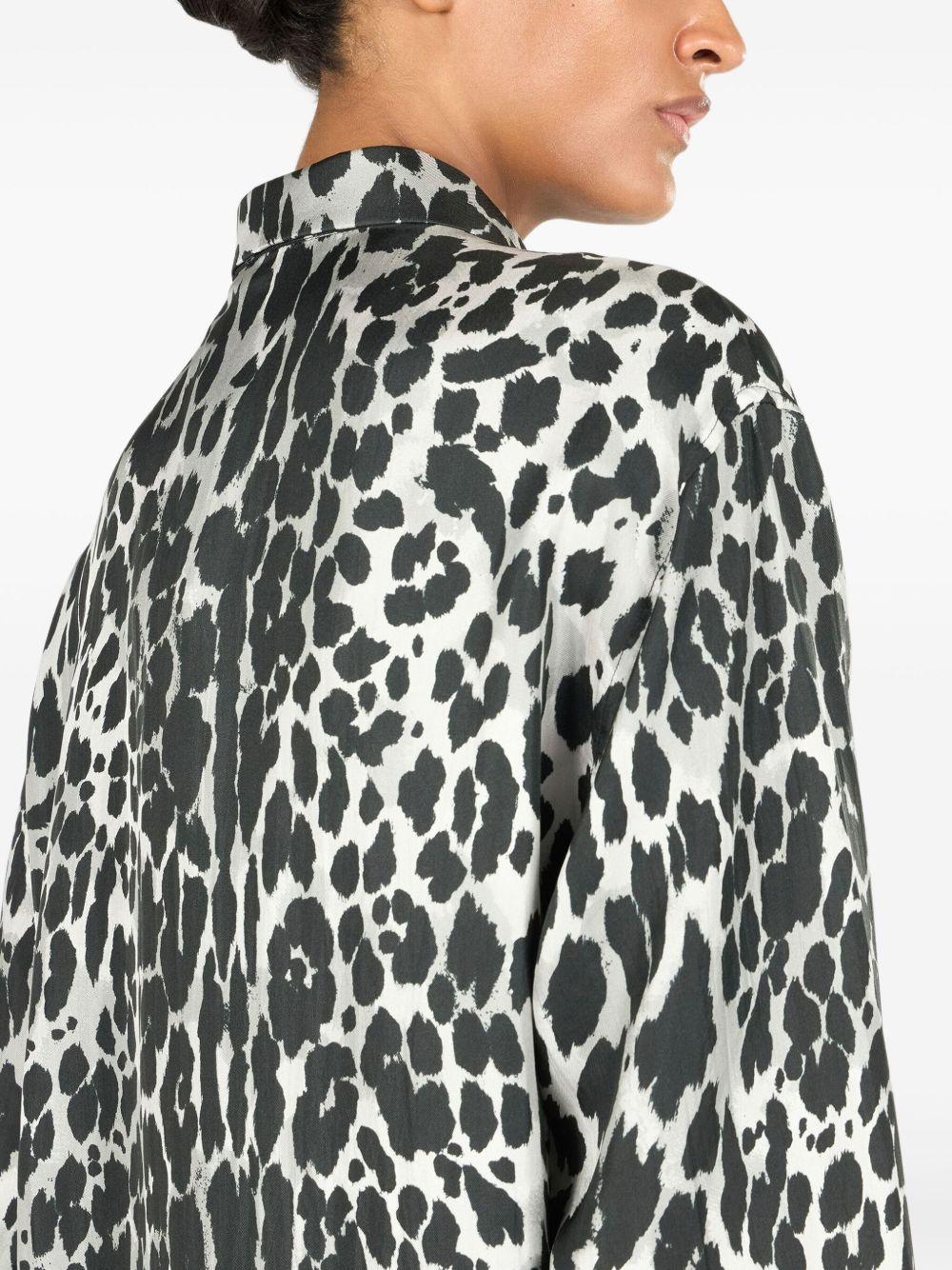 leopard-print shirt Product Image