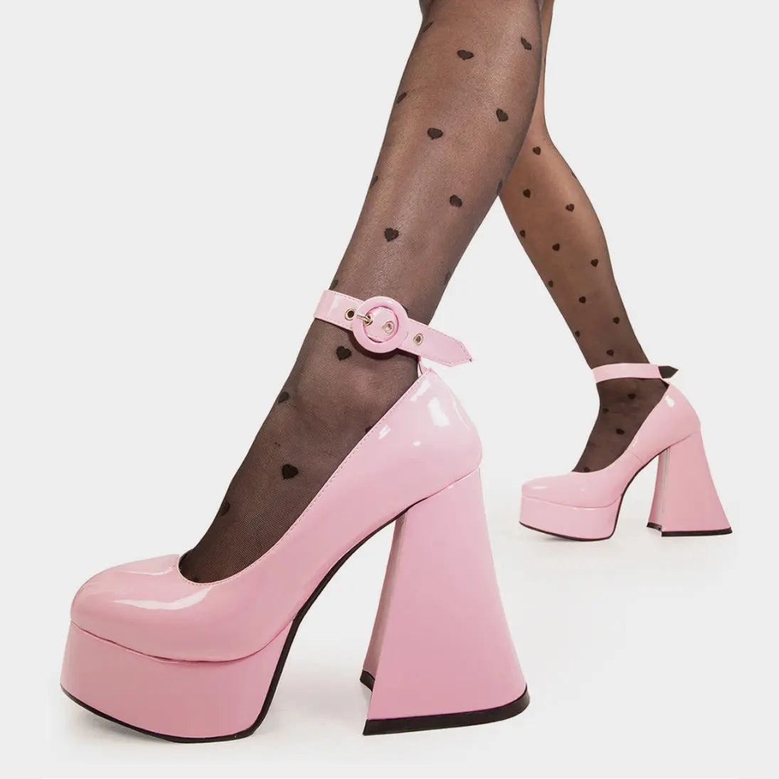 Build Me Up Platform Heels Product Image